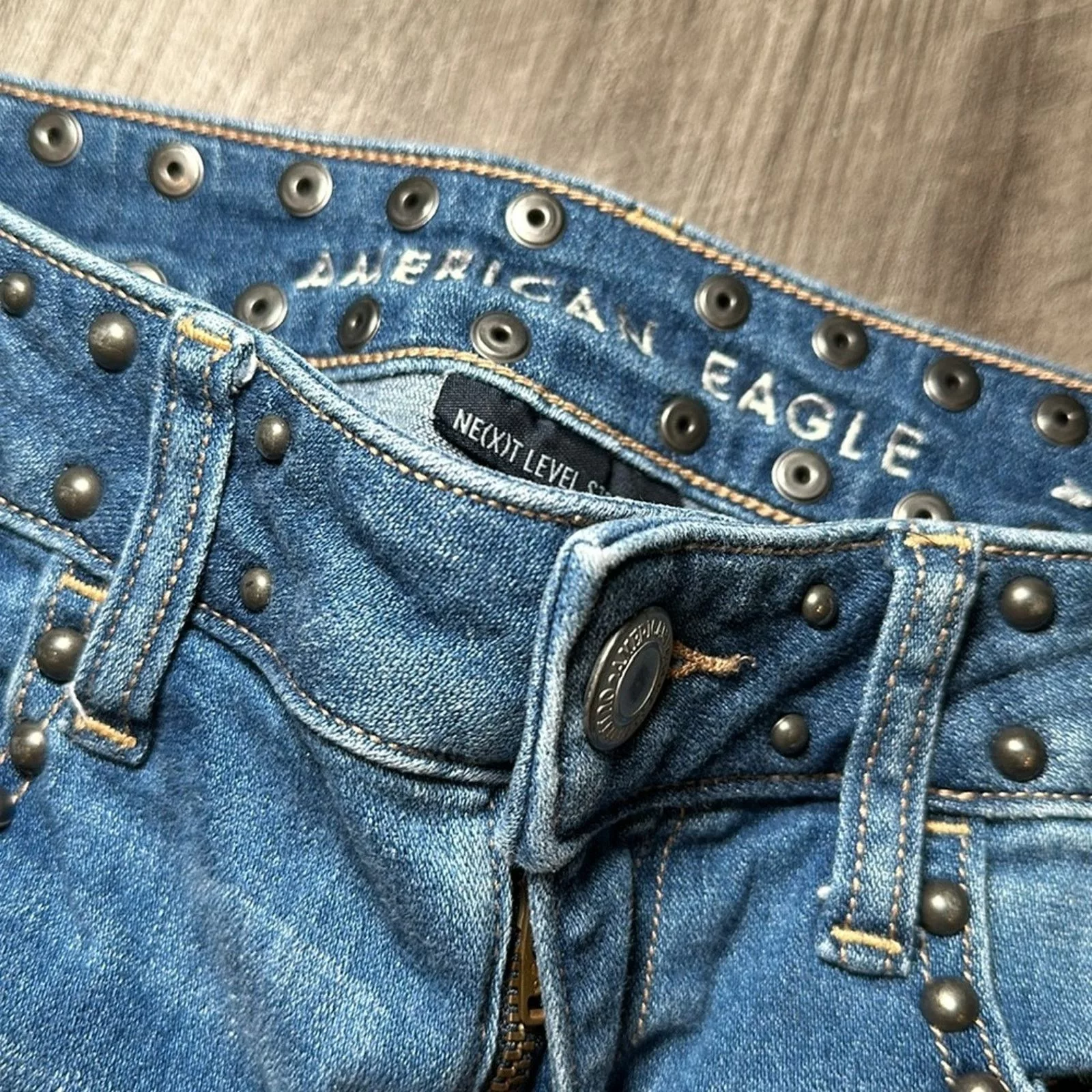 American Eagle Outfitters Jeans American Eagle Outfitters American Eagle Next Level Stretch Jeggings - 4S Blue