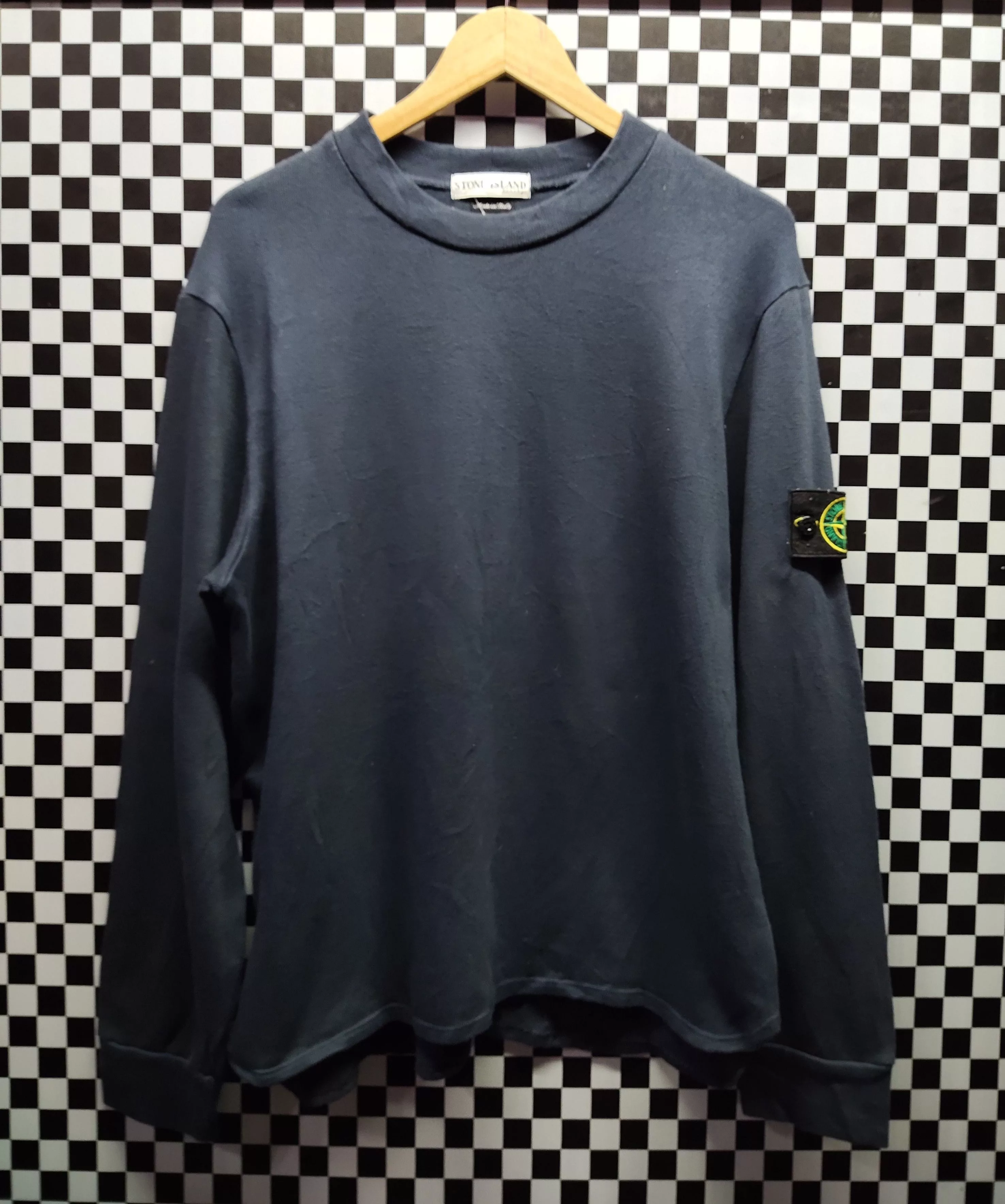 Stone Island Sweatshirts Hoodies Stone Island Sweatshirt Black