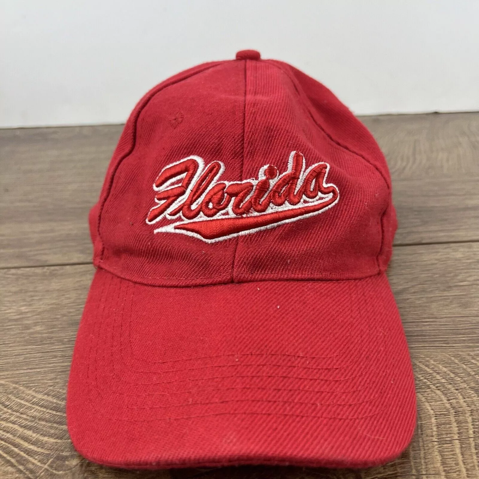 Other Hats Other Florida Red Hat Florida Baseball Hat Red Hat Adjustable Hat