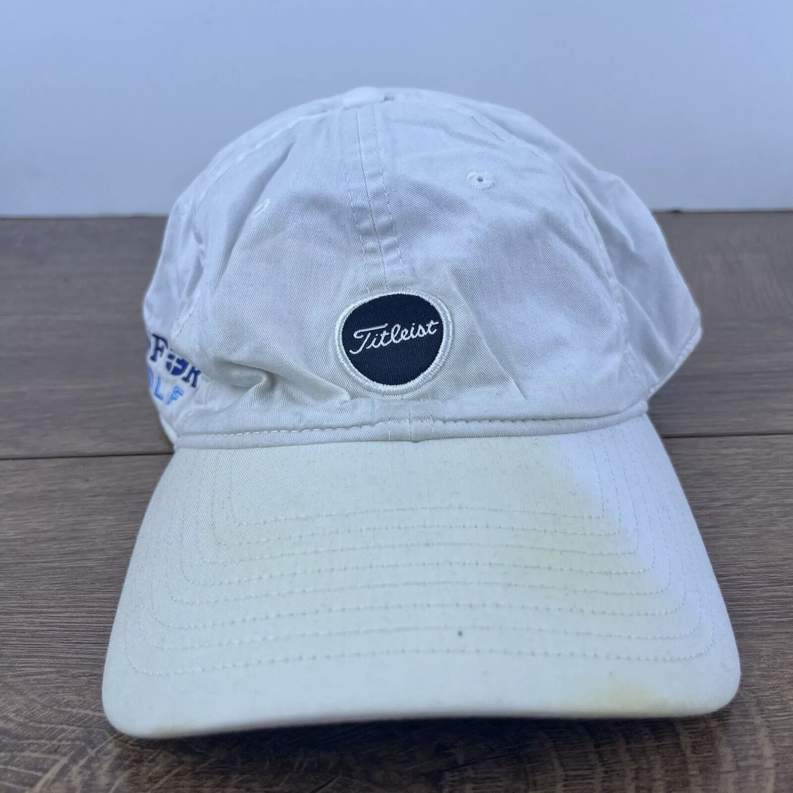 Titleist Hats Titleist Golf Hat Sanford Golf White Adjustable Hat White Ad