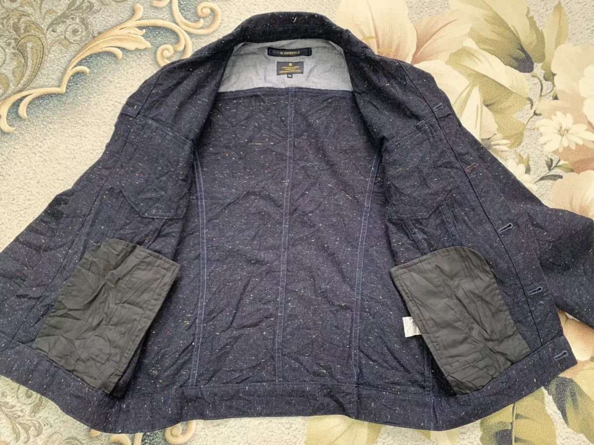 R.Newbold Light Jackets Nice R.Newbold Blend Wool Jacket Blue