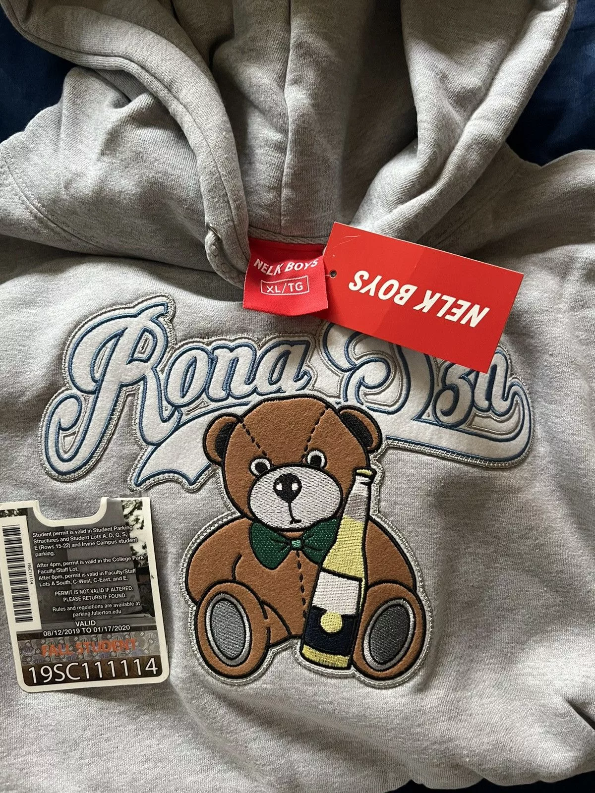 Full Send Sweaters Knitwear Full Send Nelk boys Corona season Gray