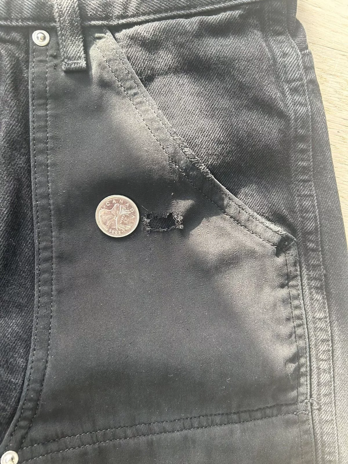 Helmut Lang Denim Helmut lang carpenter pants Black