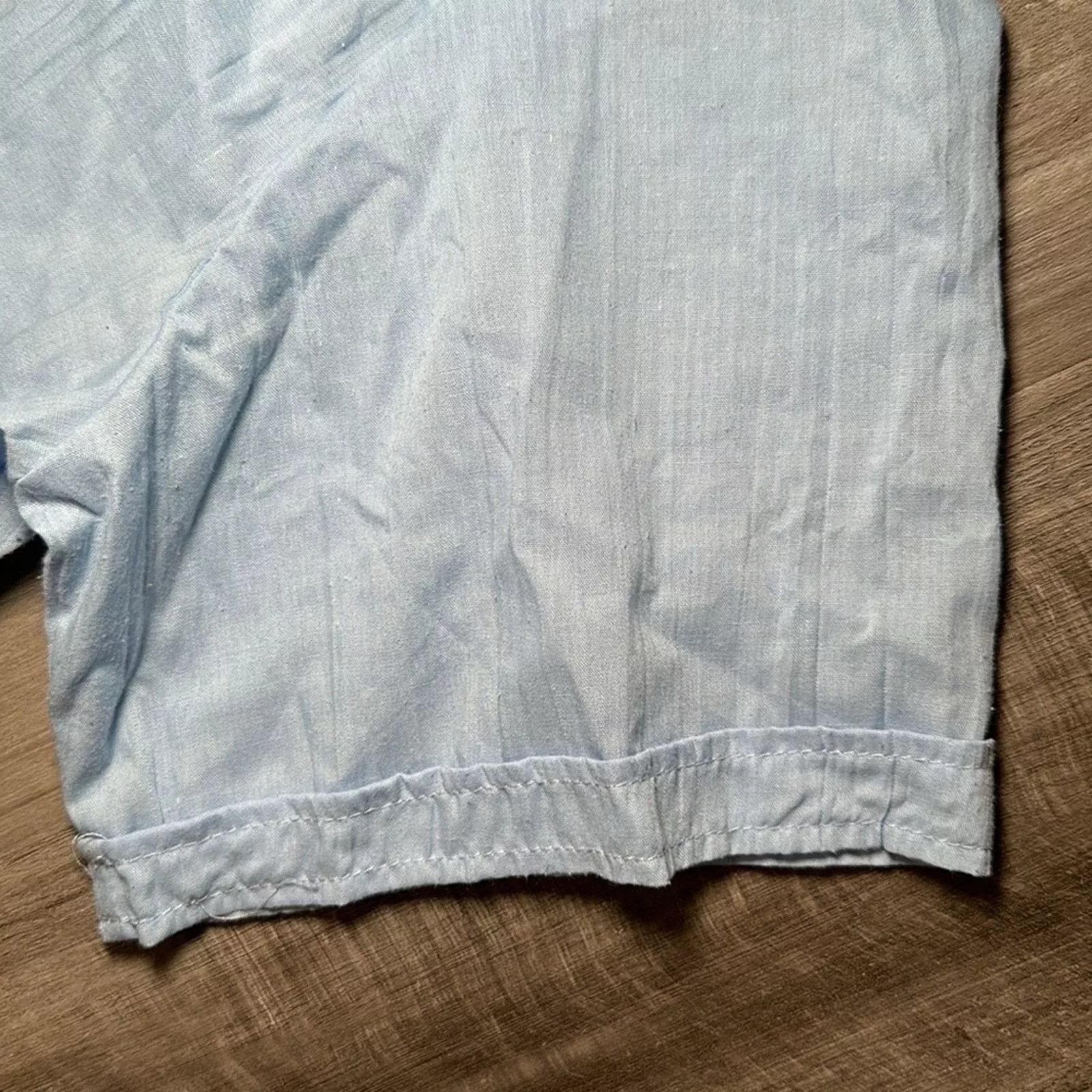 Other Shirts Button Ups Other Pop Icon Clothing Short Sleeve Button Down - Medium Blue