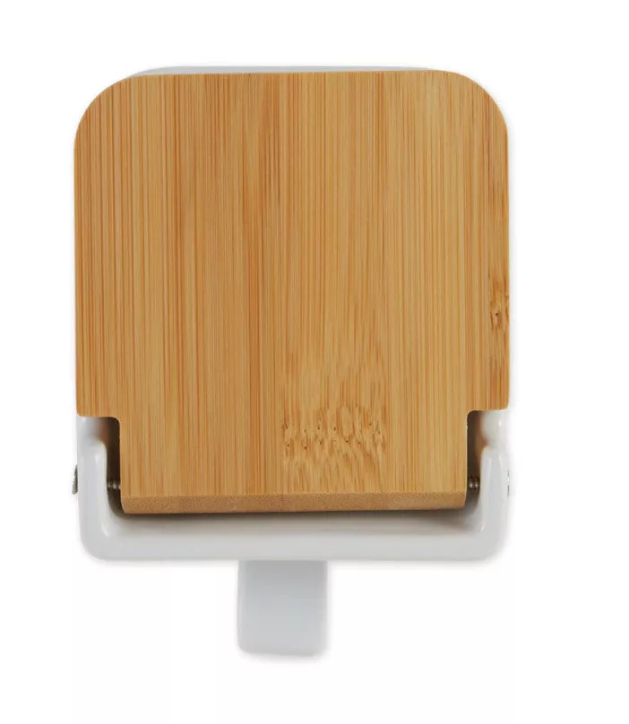 Stoneware Salt Box