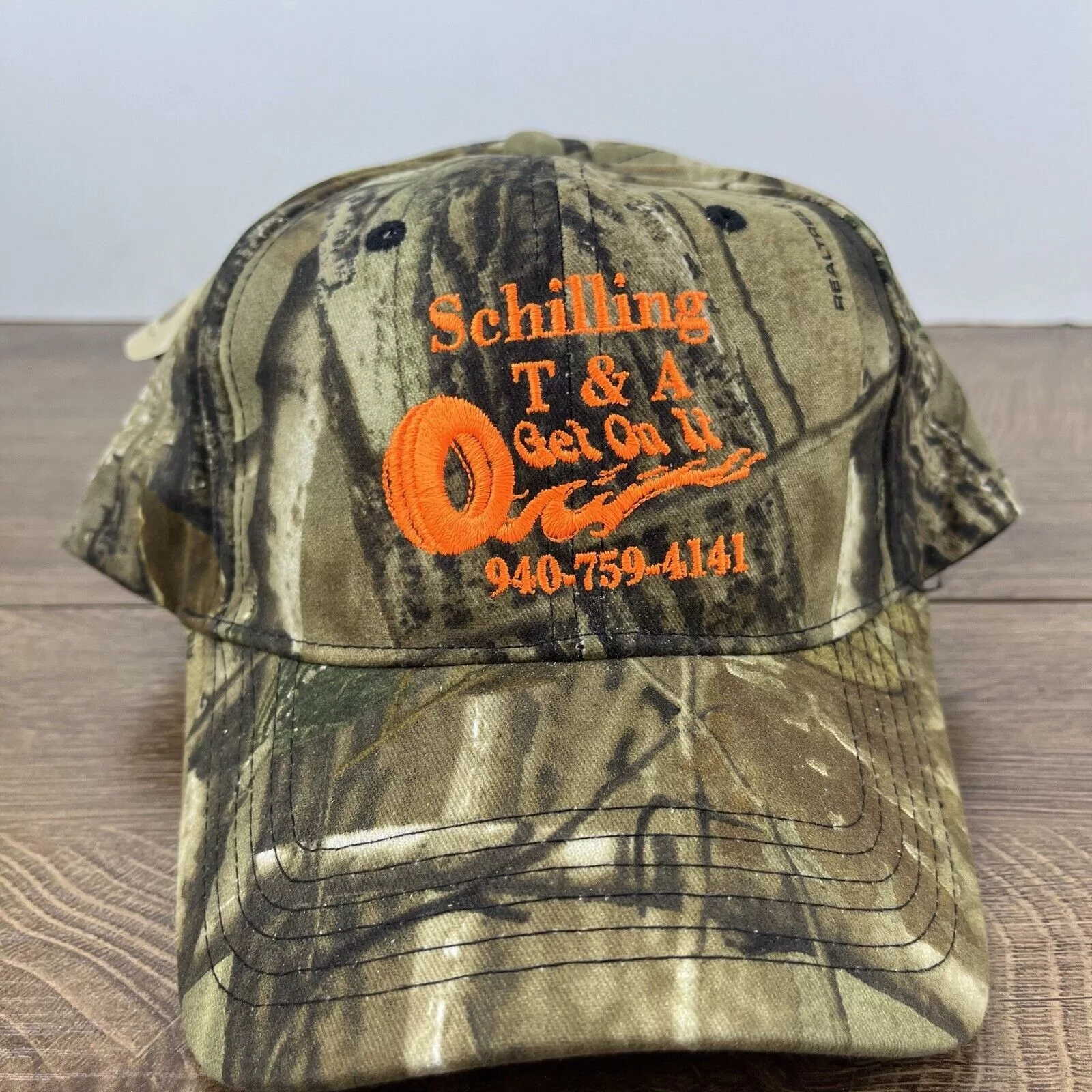 Other Hats Other Schilling T&A Hat Camo Cap Hat Adjustable Hat Green Adult Ha