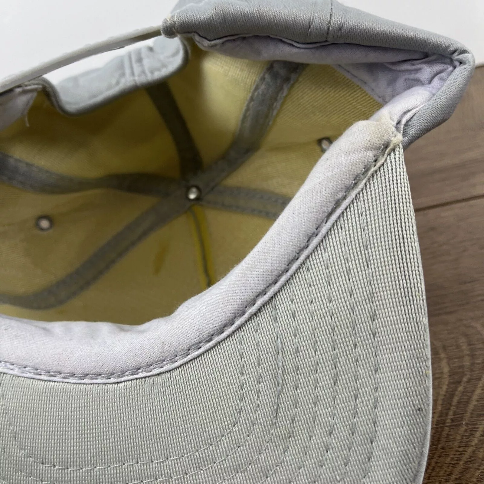 Other Hats Other Preferred Builders Hat Gray Snapback Hat Adjustable Adult Si