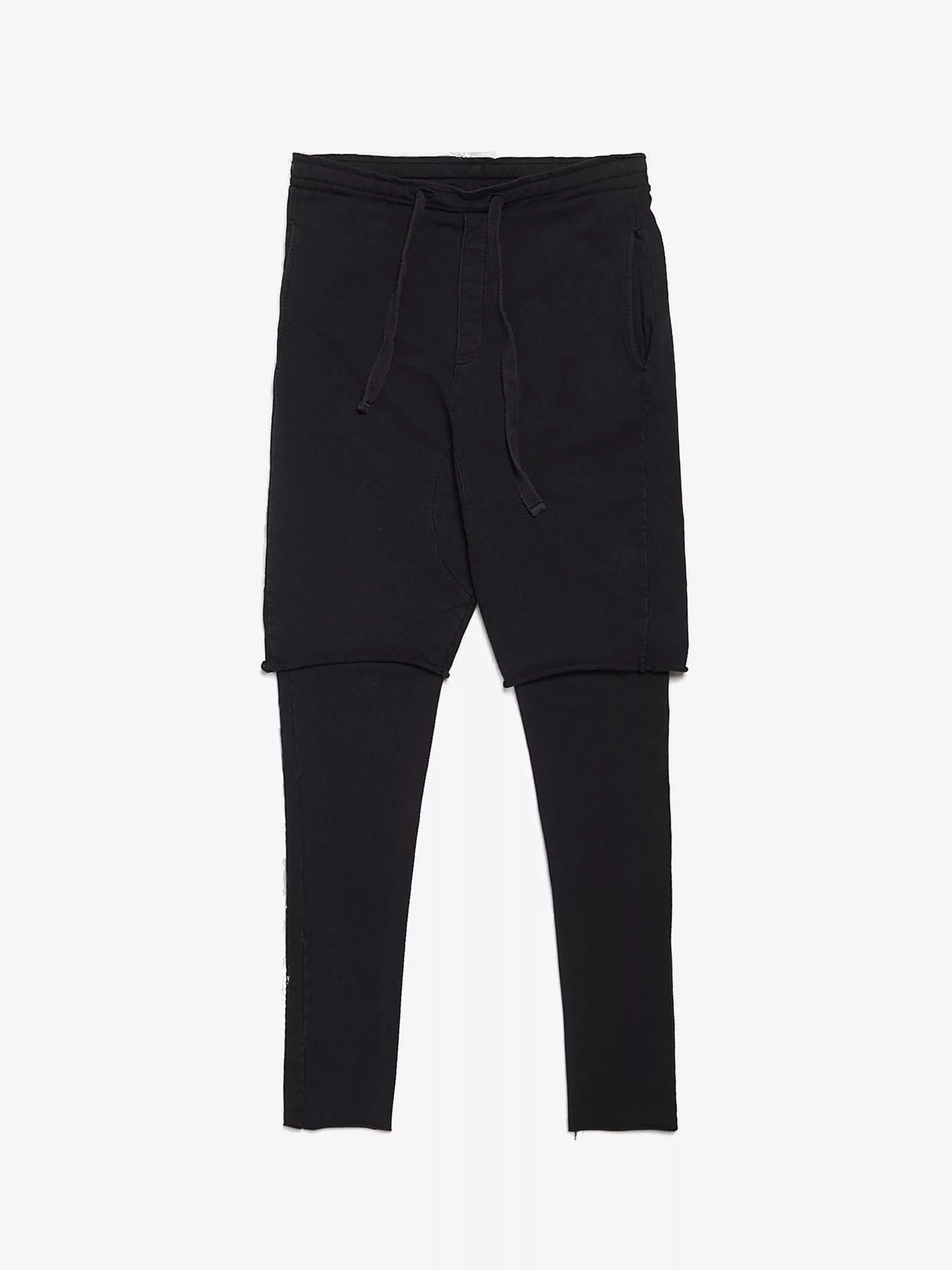 Thom Krom Casual Pants Thom Krom Black Double Sweatpants