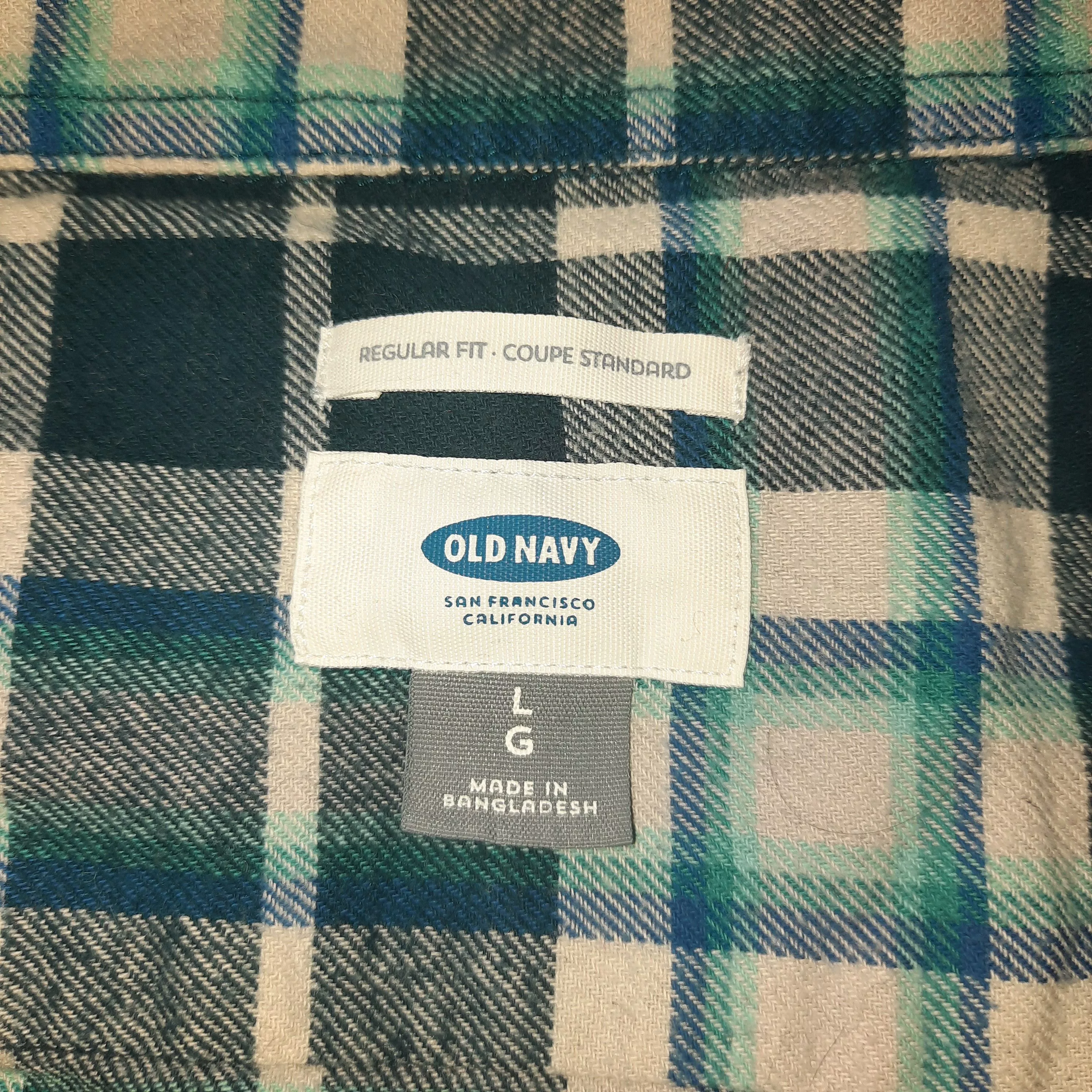 Old Navy Shirts Button Ups old navy flannel Blue