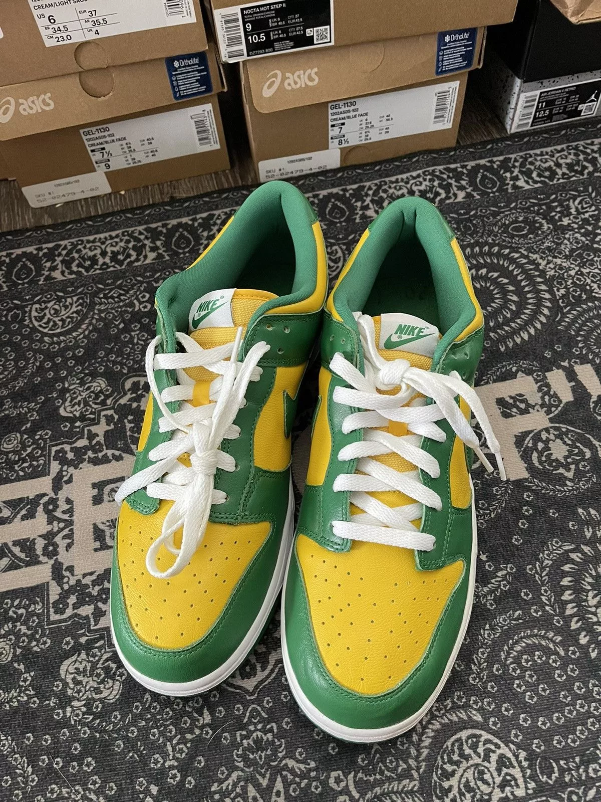 Nike Low Top Sneakers Nike Dunk Low ‘Brazil’ Green