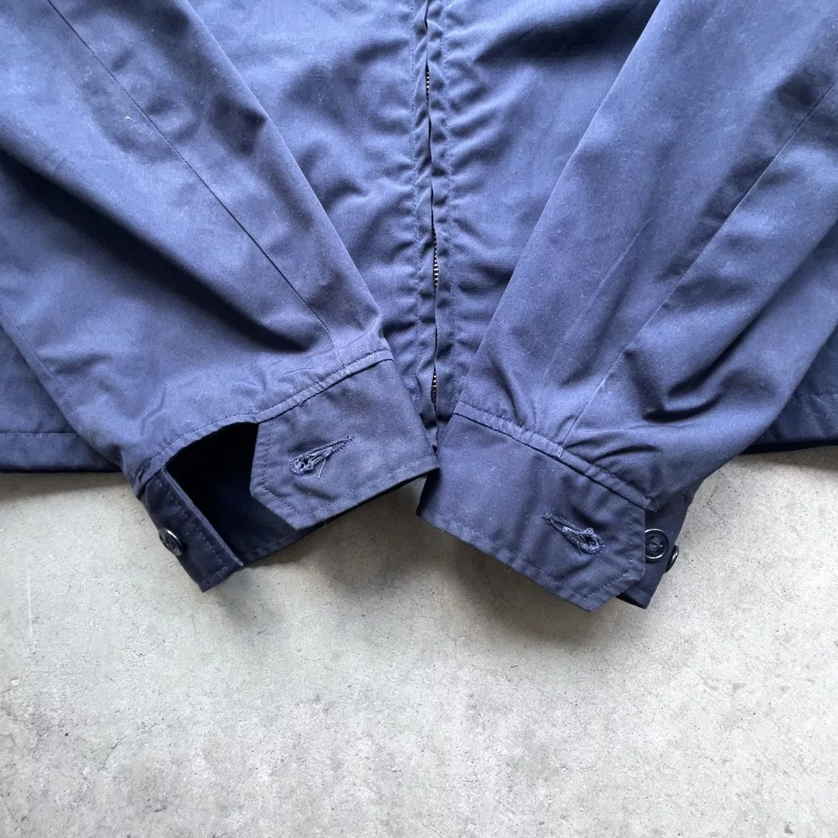 Vintage Light Jackets Vintage USAF Military Fighter Jacket Blue