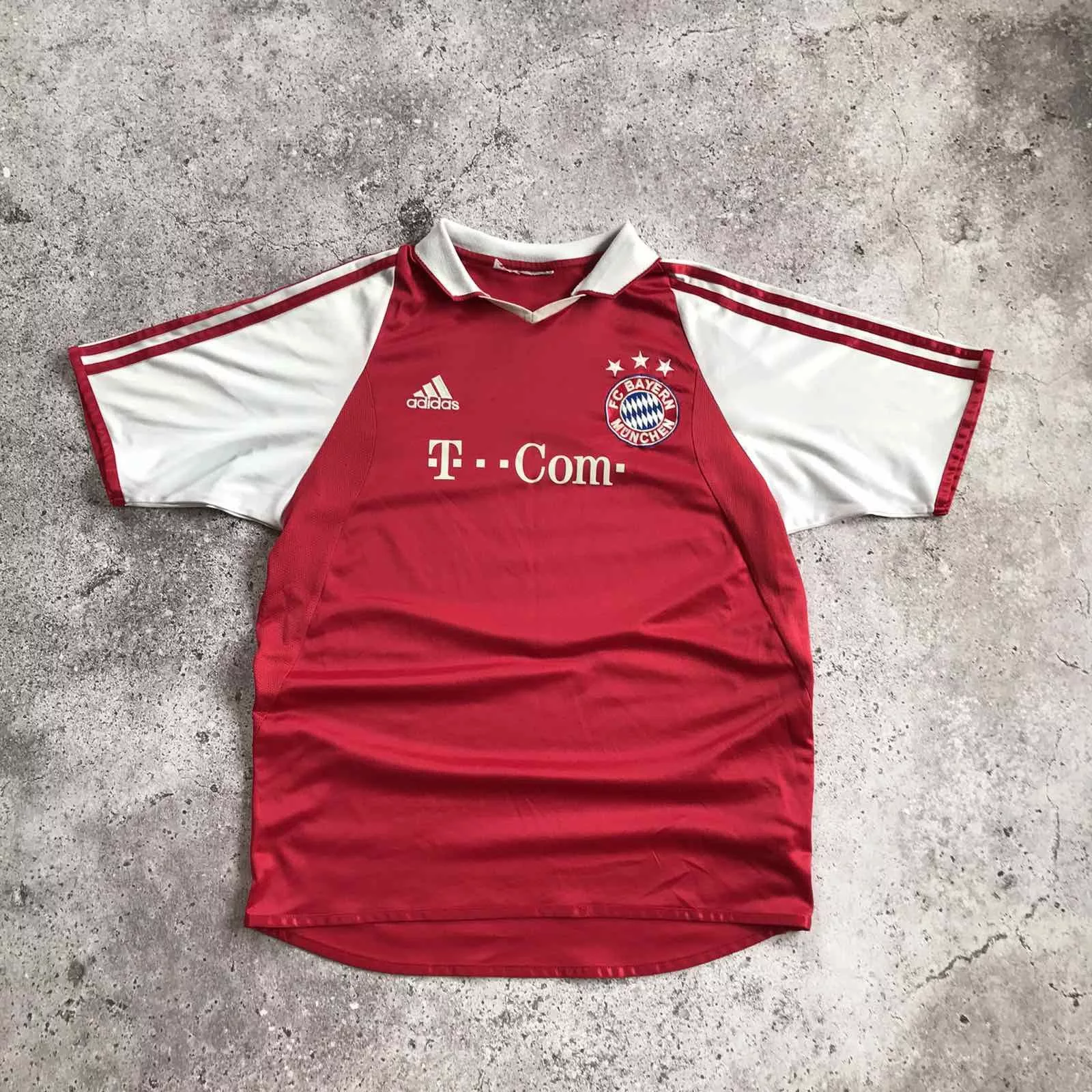 Adidas Jerseys Adidas × Vintage Vintage jersey Adidas Bayern Munich Sz M Red