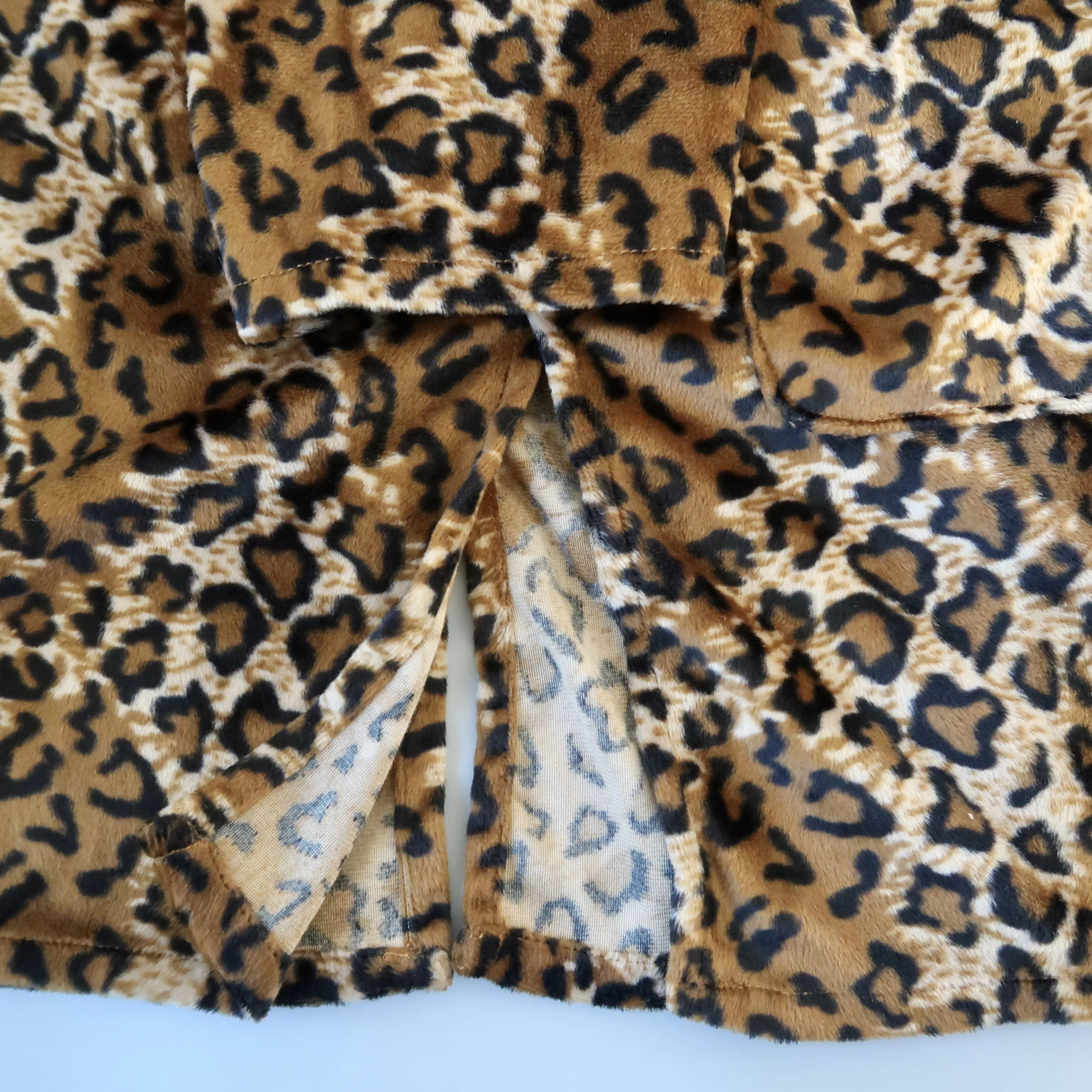 Engineered Garments Blouses FWK Engineered Garments Leopard Velour Tunic Pullover 2 Multi