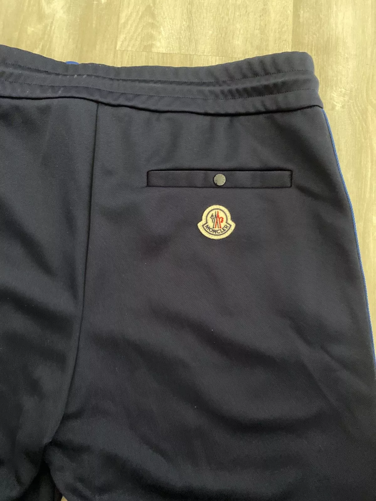 Moncler Sweatpants Joggers Authentic Moncler Men’s Track Pants Size M Blue