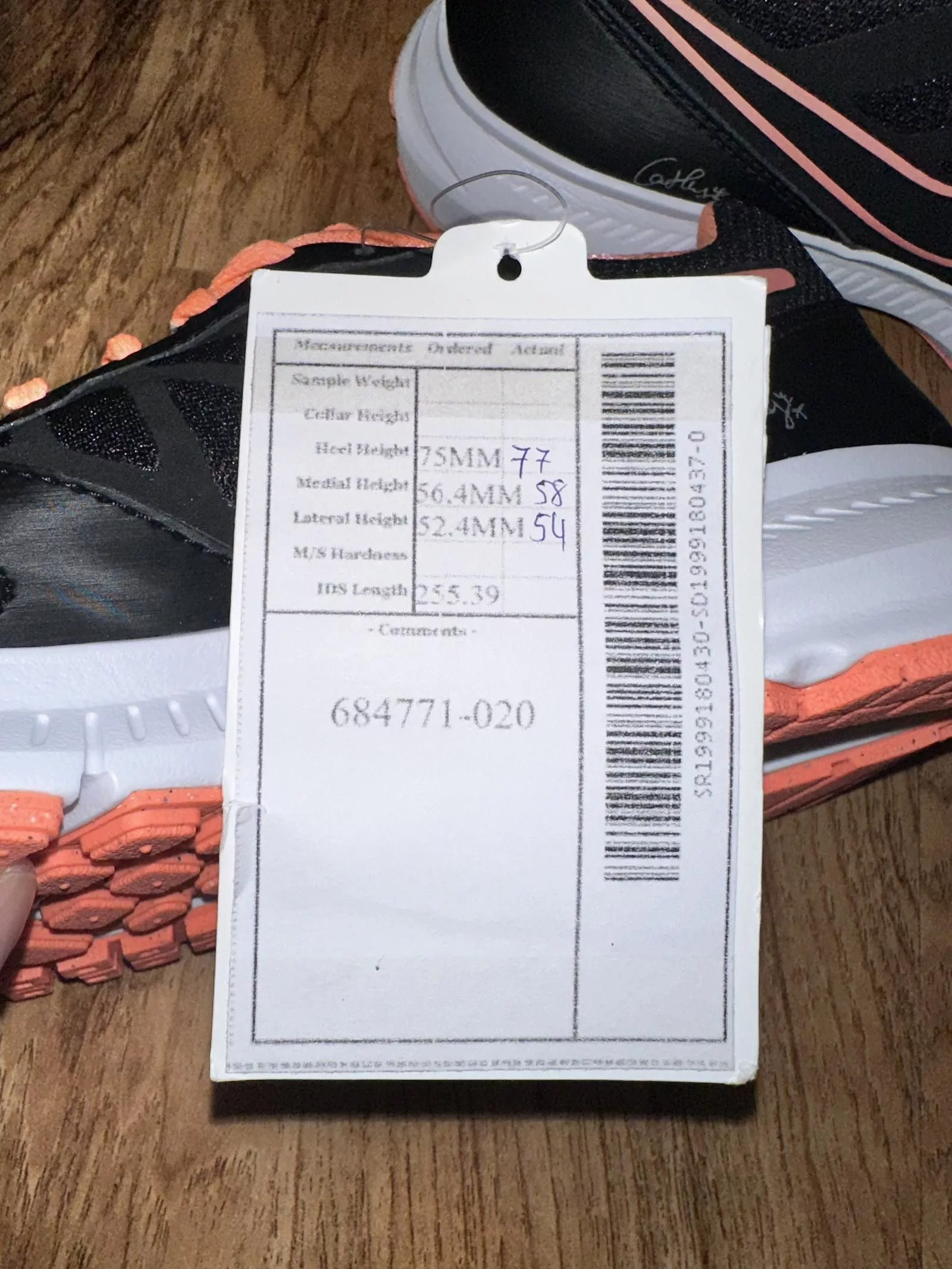 Nike Low Top Sneakers Nike Downshifter 6 MSL 'Black Atomic Pink' Sample