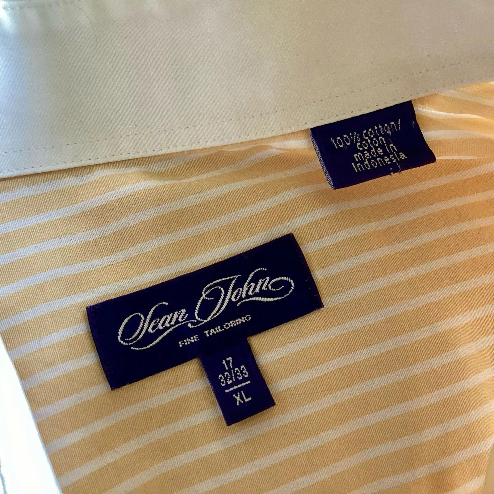 Sean John Shirts Button Ups Sean John Button Down Yellow