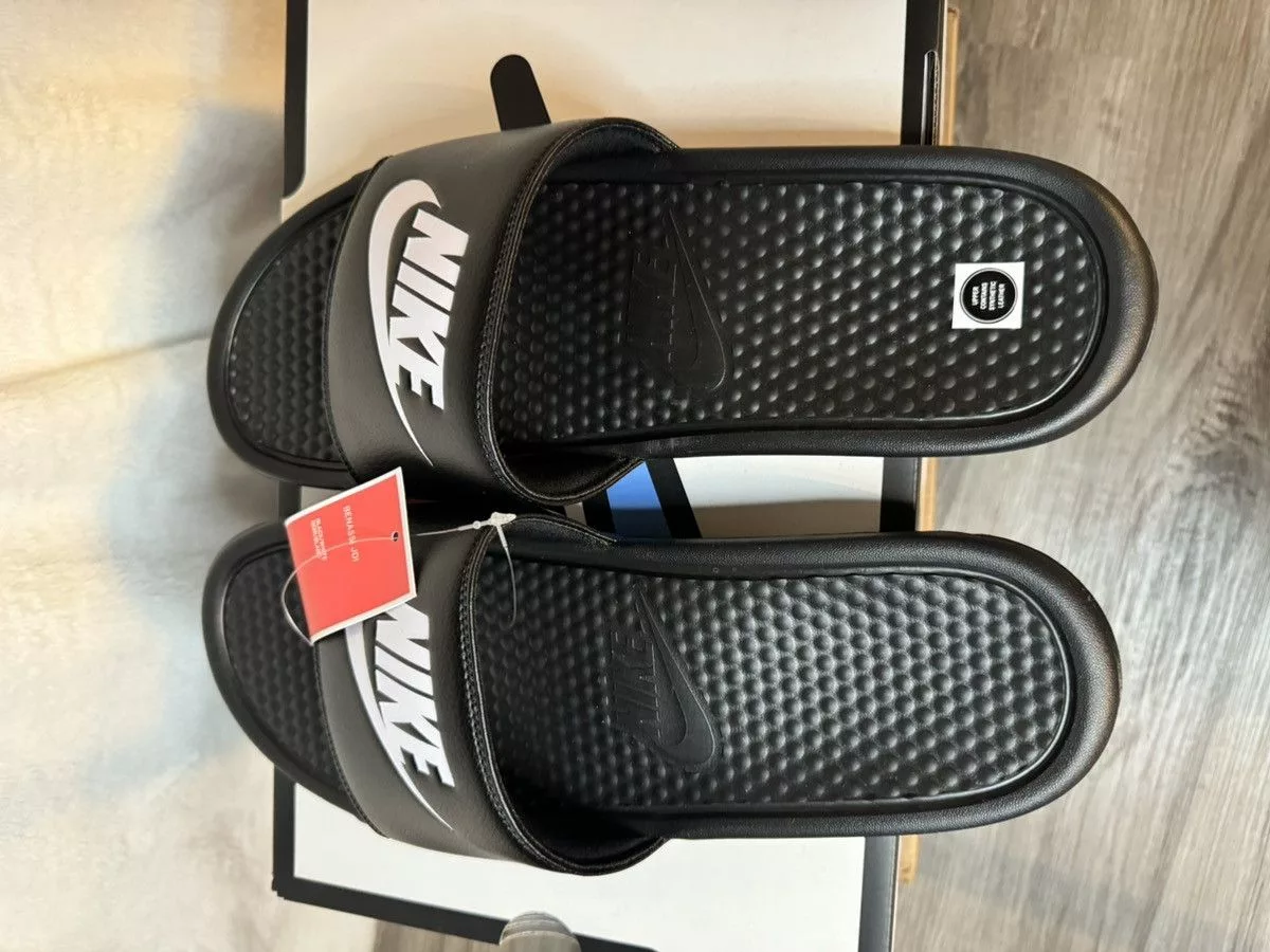 Nike Slip Ons Nike Benassi Slide Black