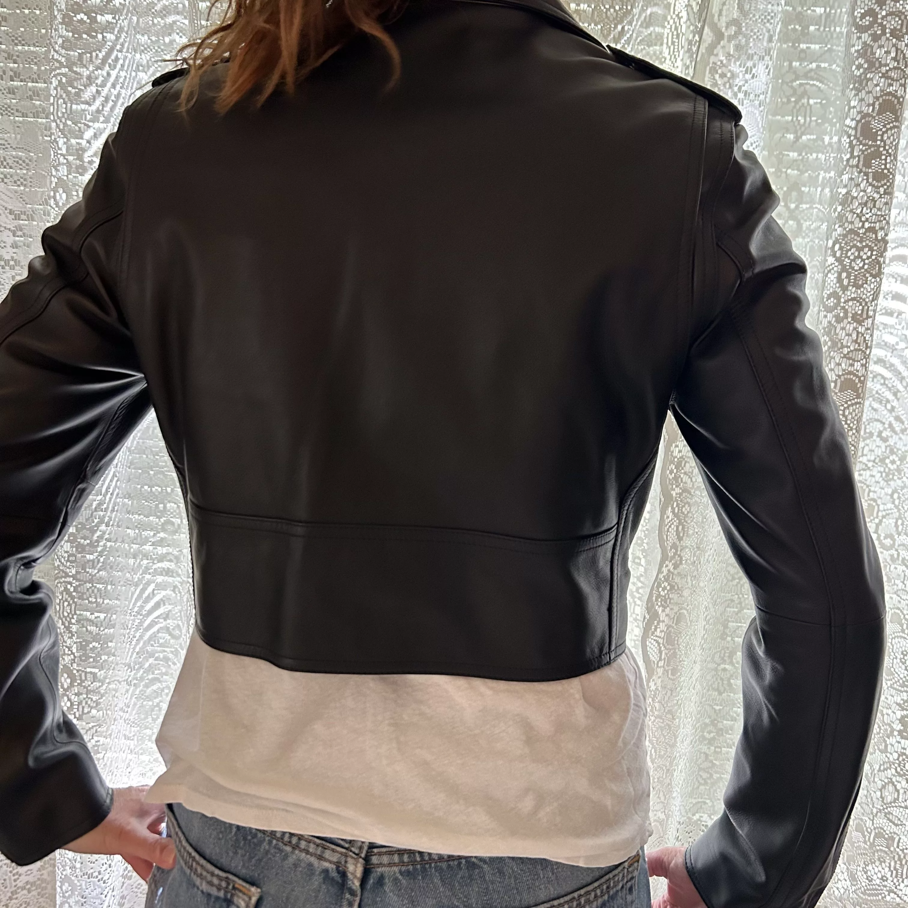 Amiri Leather Jackets Amiri Leather Biker Black
