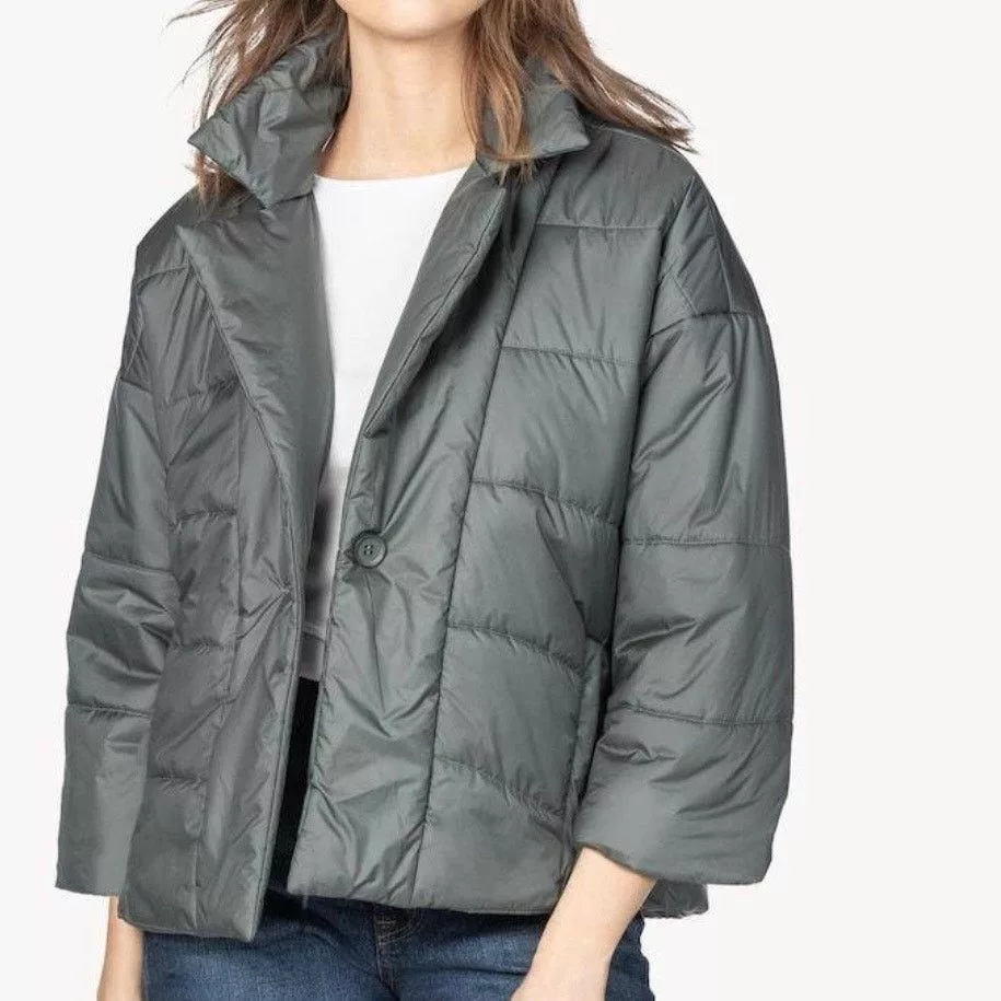 Other Jackets Other Lilla P Notch Collar Quilted Jacket Black