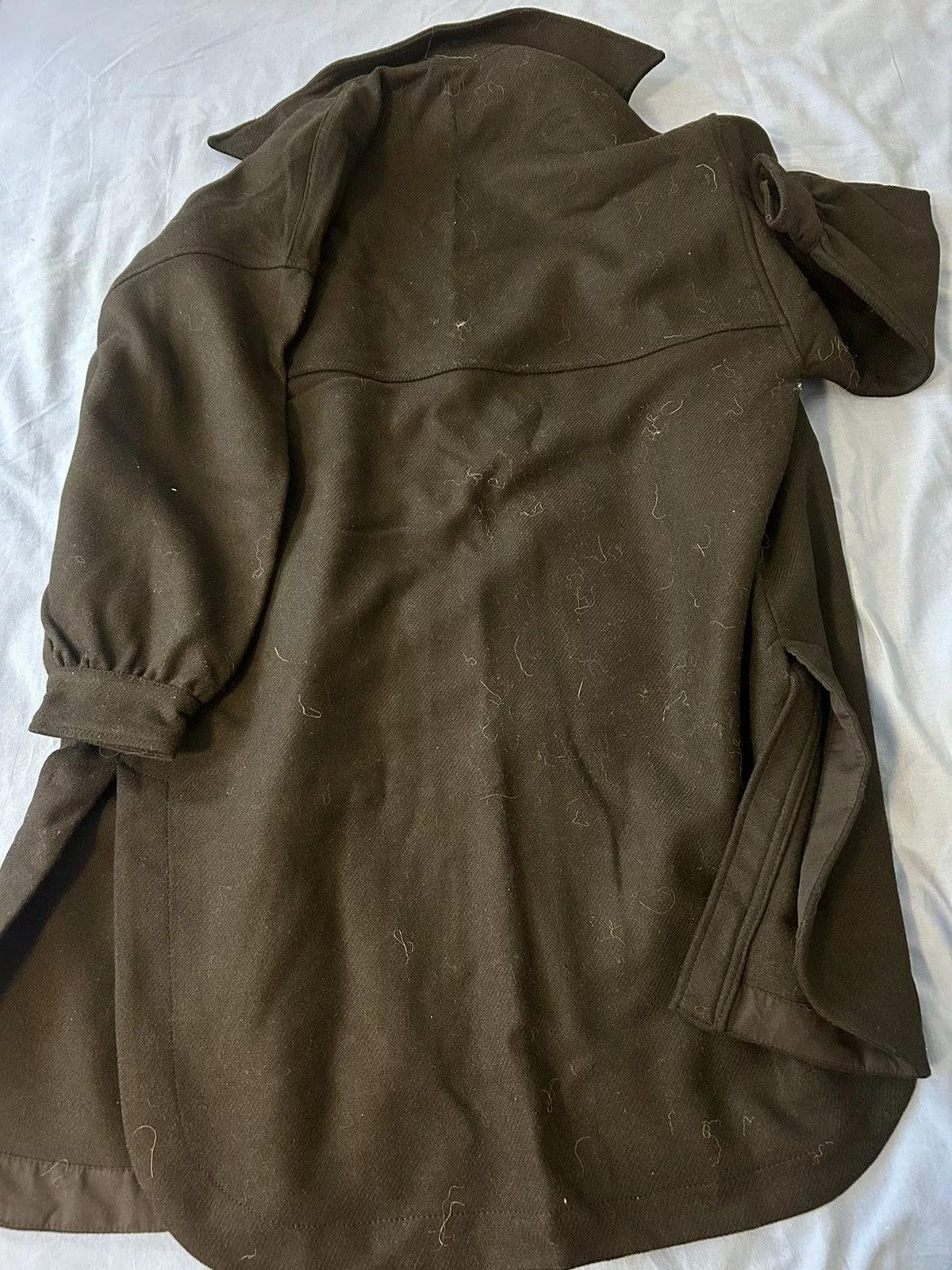 Zara Coats zara wool blend coat Black