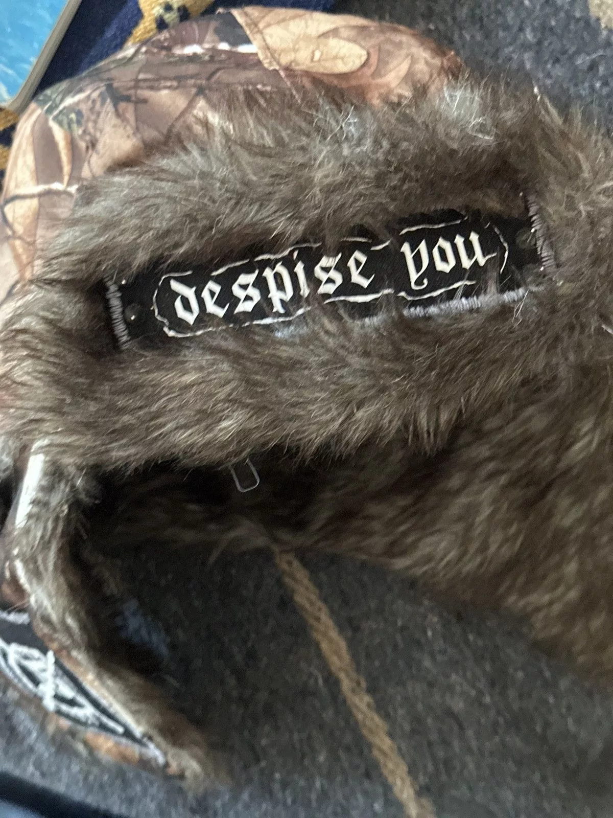 Other Hats Other Despise you Trapper Hat Noise Not Music Custom Multi