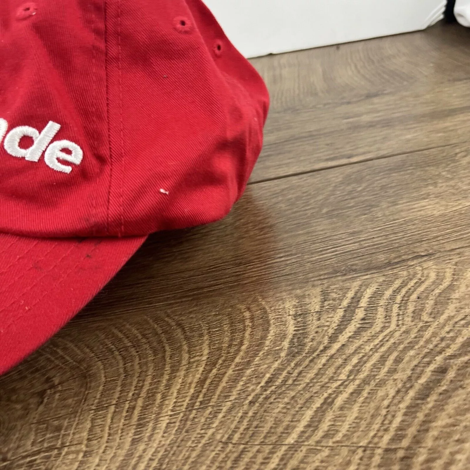 Other Hats Other TaylorMade Gold Hat Red Adjustable Hat Red TaylorMade Adult