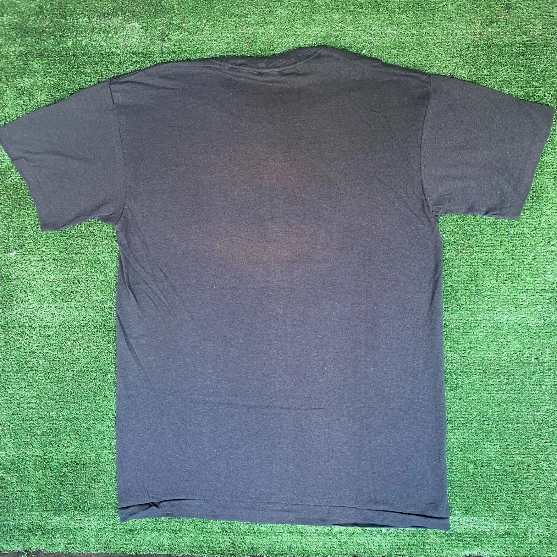 DC Comics Short Sleeve T Shirts Vintage 80s Batman Logo Shirt Single Stitch DC Comics Tee Black