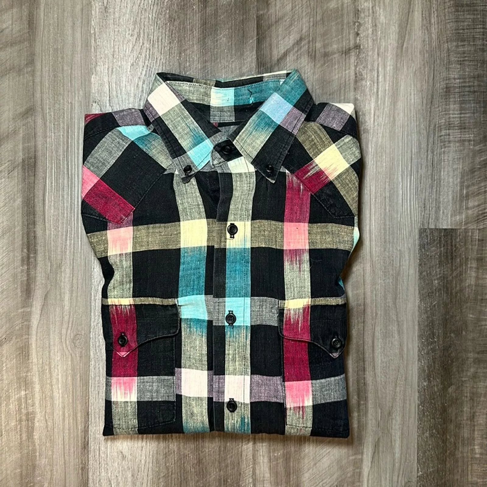 Panhandle Slim Shirts Button Ups Limited Edition Golden West by Panhandle Slim Vintage 16 34 Black