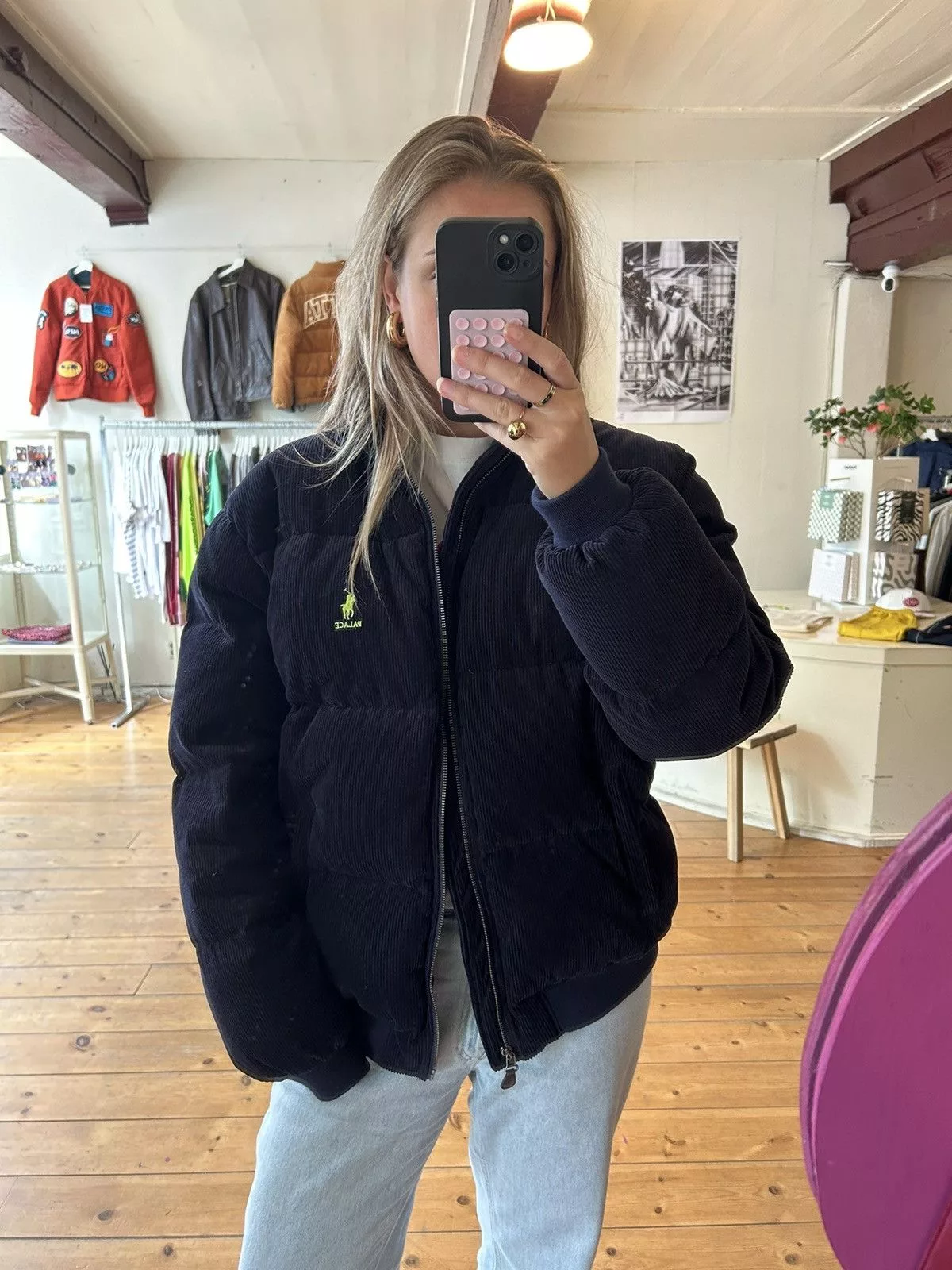 Palace Bombers Palace × Polo Ralph Lauren × Ralph Lauren Palace x Ralph Lauren Jacket Blue