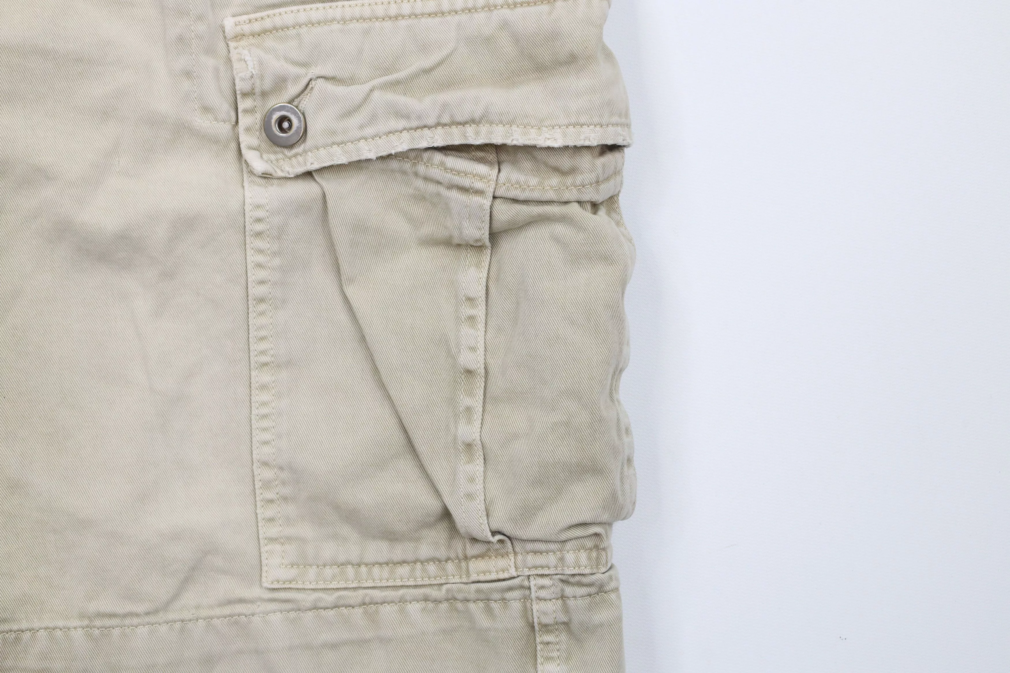 American Eagle Outfitters Shorts American Eagle Outfitters × Vintage Vintage American Eagle Outfitters Surplus Cargo Shorts Beige