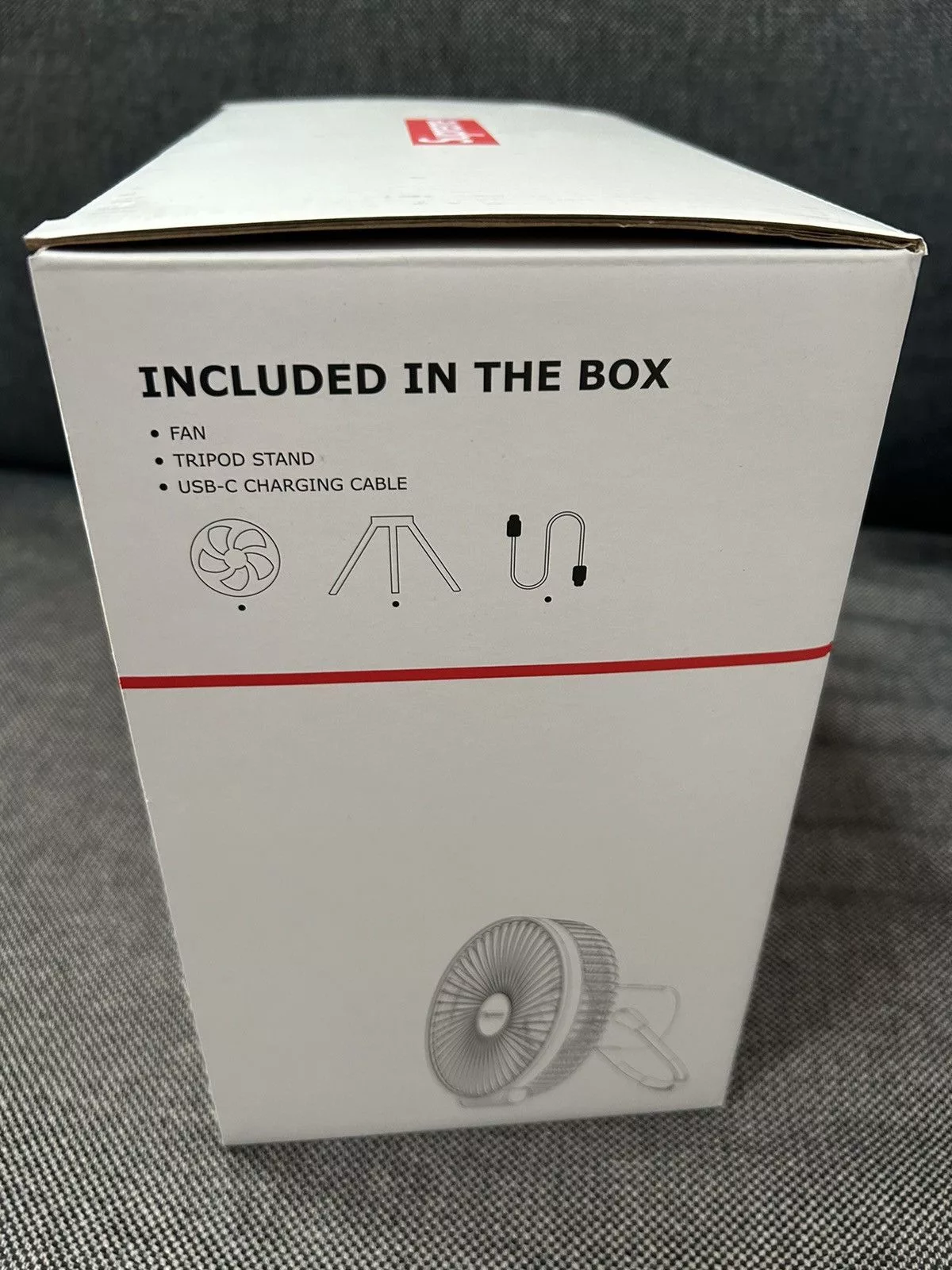 Supreme Supreme Supreme Cargo Container Electric Fan Red