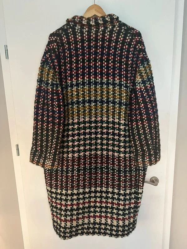 Isabel Marant Coats Isabel Marant Dianaza Tweed Coat Multi