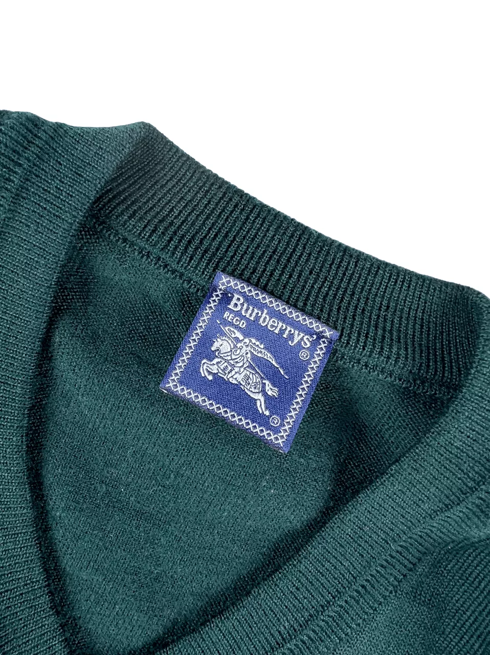 Burberry Sweaters Knitwear Vintage Burberry Sweater Green