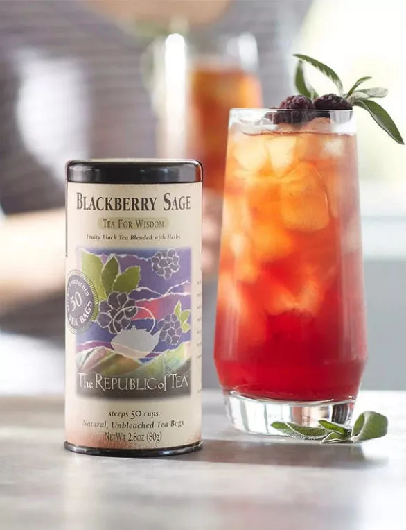 Blackberry Sage Black Tea Bags 50