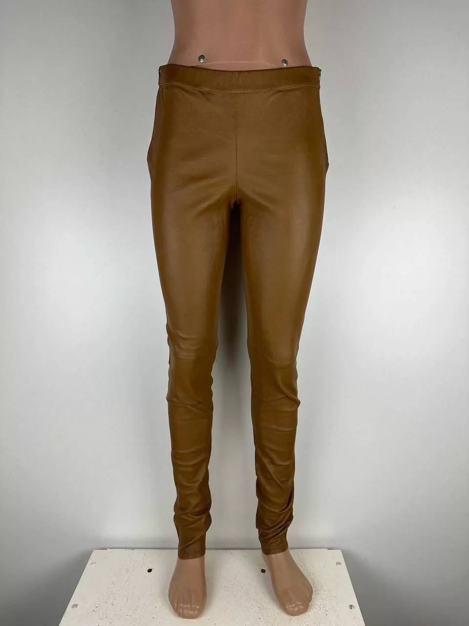 Gucci Leggings leather leggings Gucci Brown