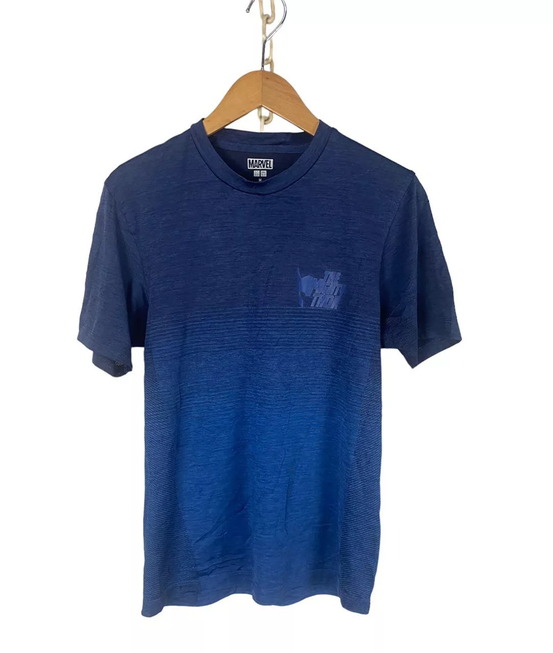 Marvel Comics Short Sleeve T Shirts Marvel Comics × Uniqlo Marvel x Uniqlo the mighty thor tshirt Blue Streetwear
