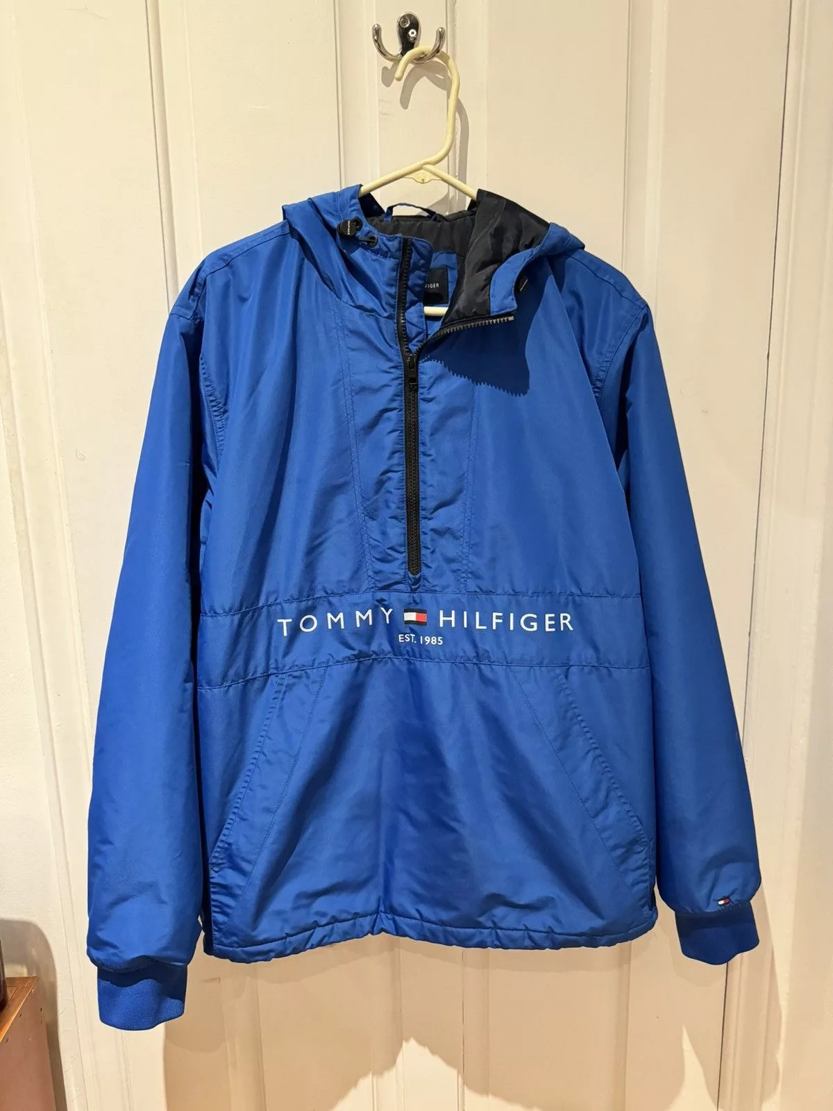 Tommy Hilfiger Light Jackets Tommy Hilfiger Waterproof Pullover Blue