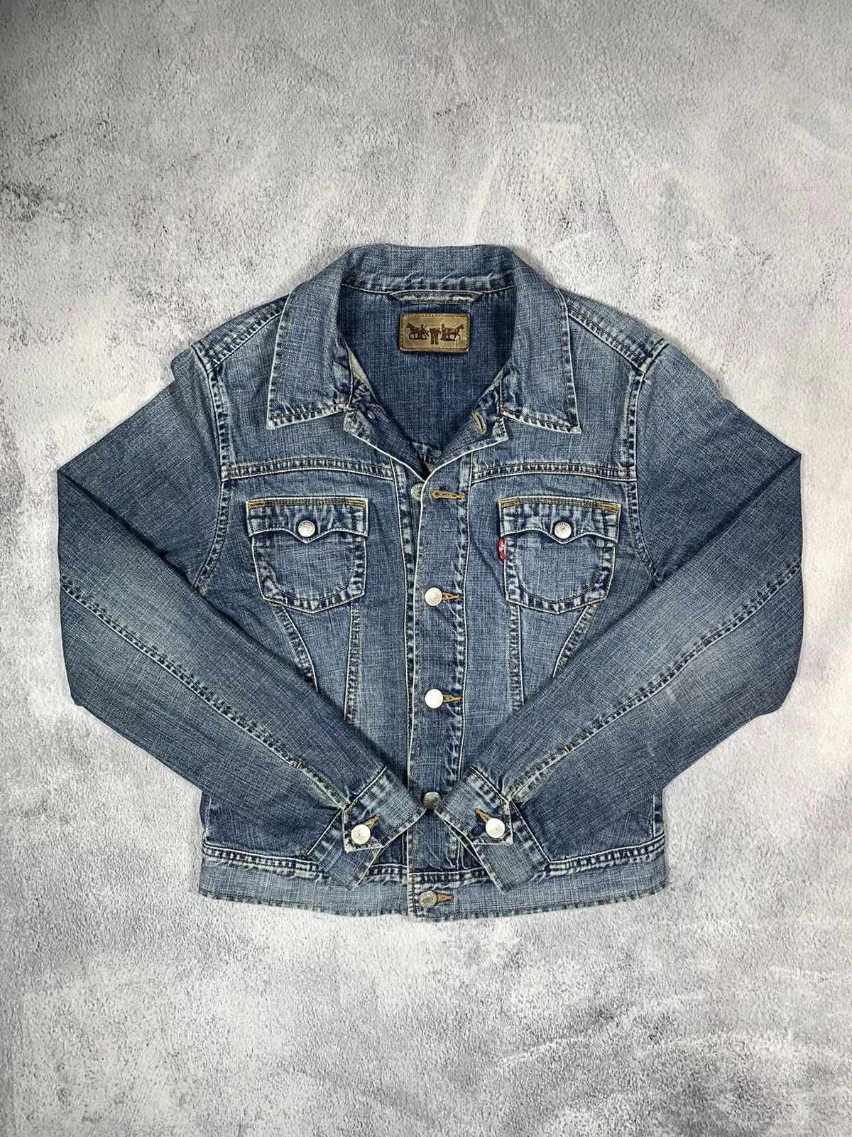 Levi's Jackets Levi's × Vintage Vintage Y2K Levis Denim Jacket streetwear style size S Blue