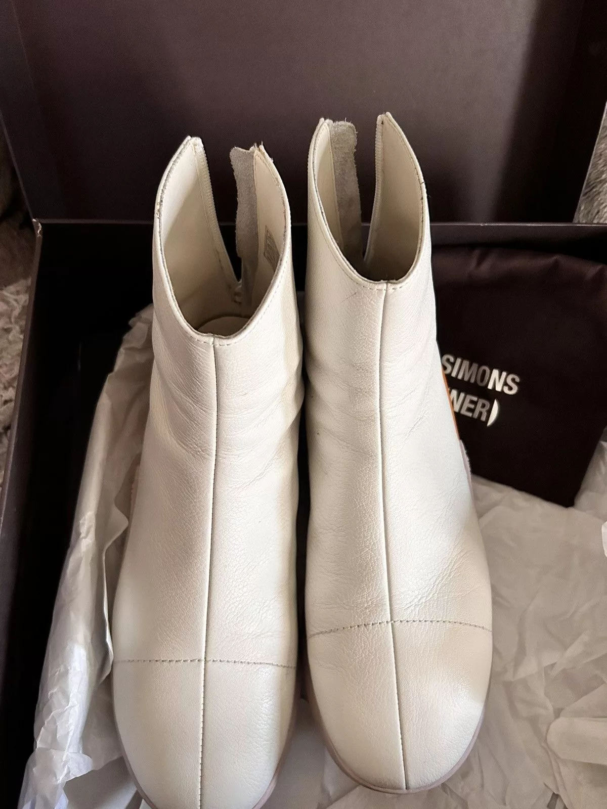 Raf Simons Boots Raf Simons Raf Simmons Runner White