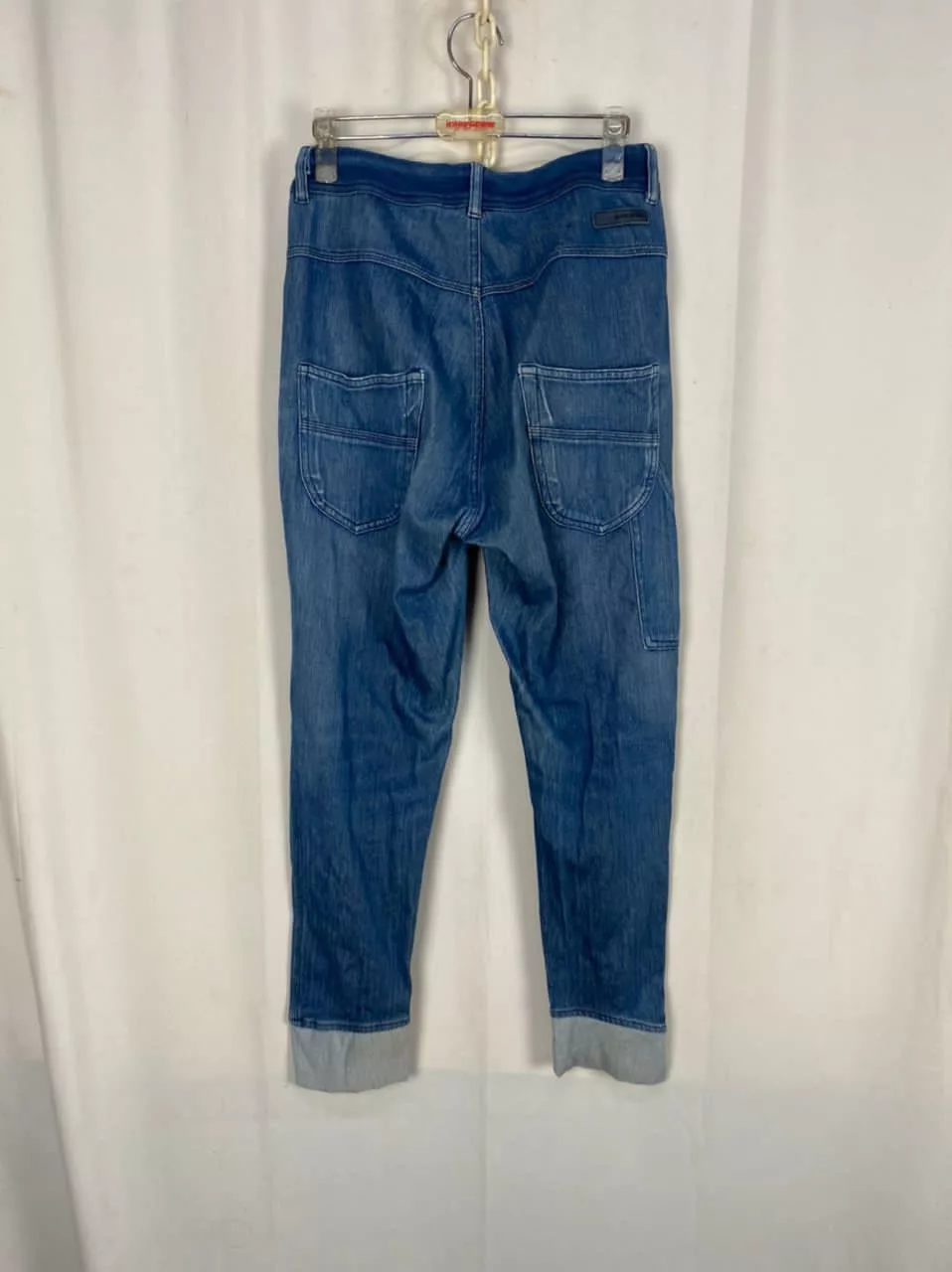 Designer Sweatpants Joggers Designer × Diesel × Other 🔥unisex🔥Diesel patchwork design joggerpants size 26-33 Blue