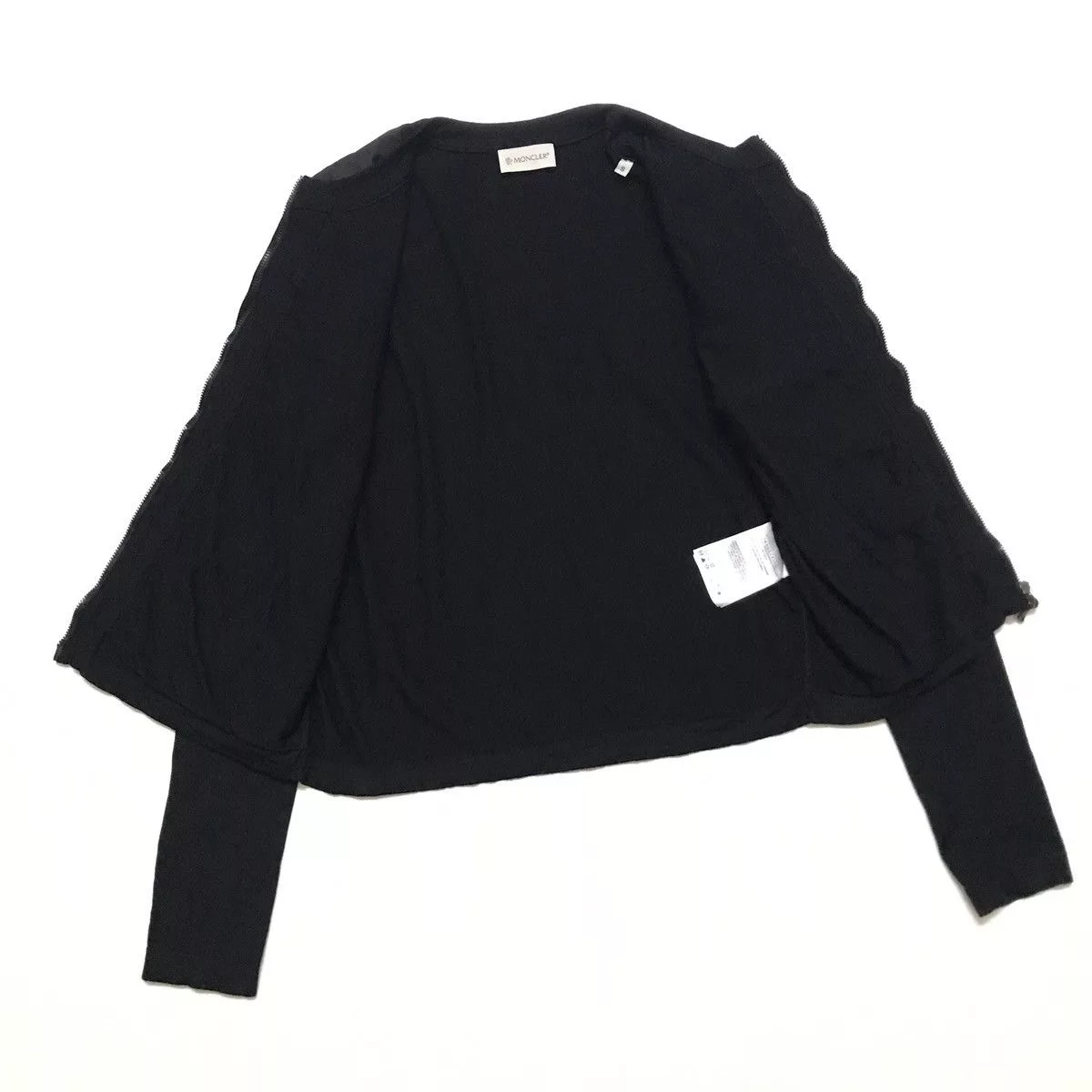 Moncler Jackets Moncler Maglia Tricot Alla Coreana Black