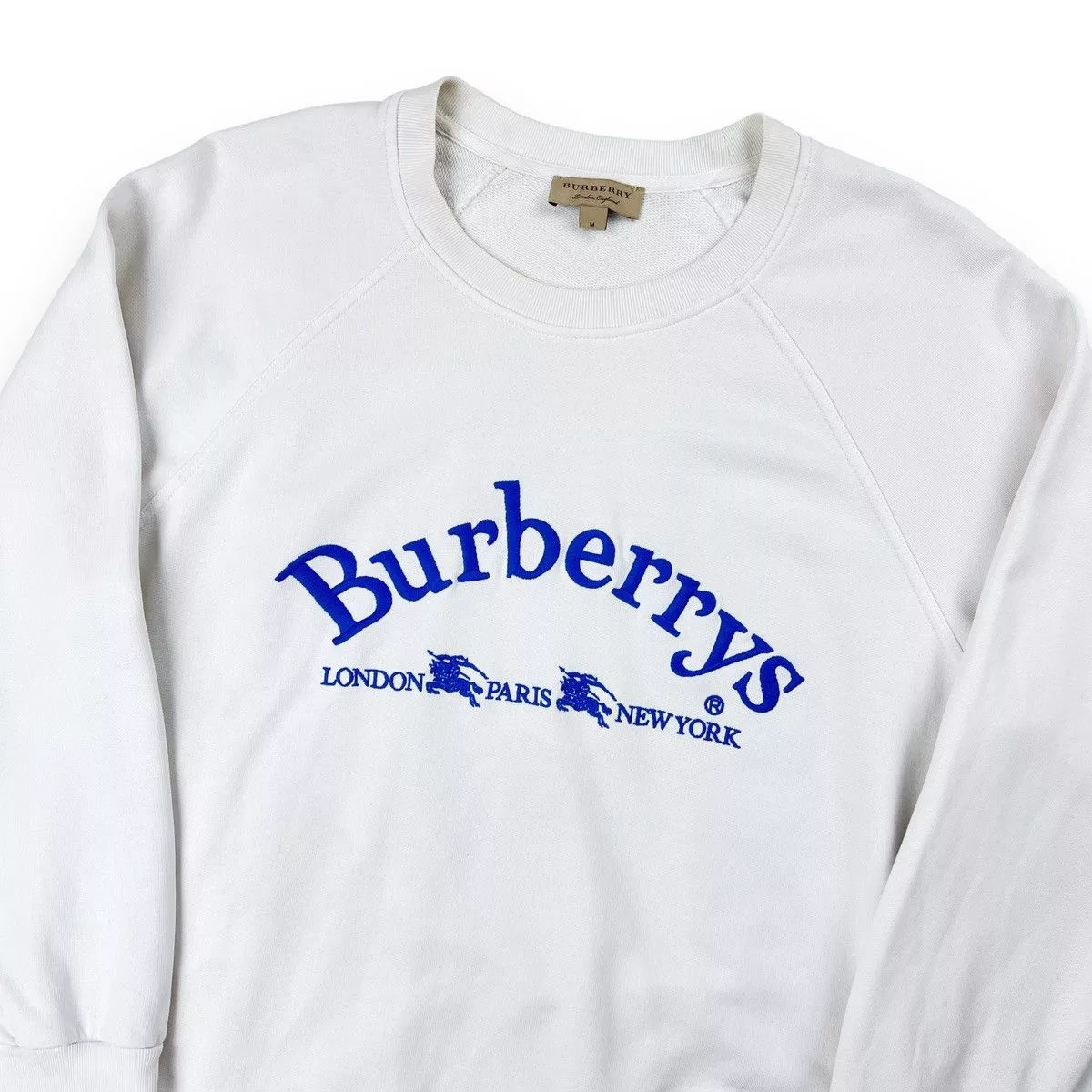 Burberry Sweatshirts Burberry Archive Logo Women’s Sweatshirt White