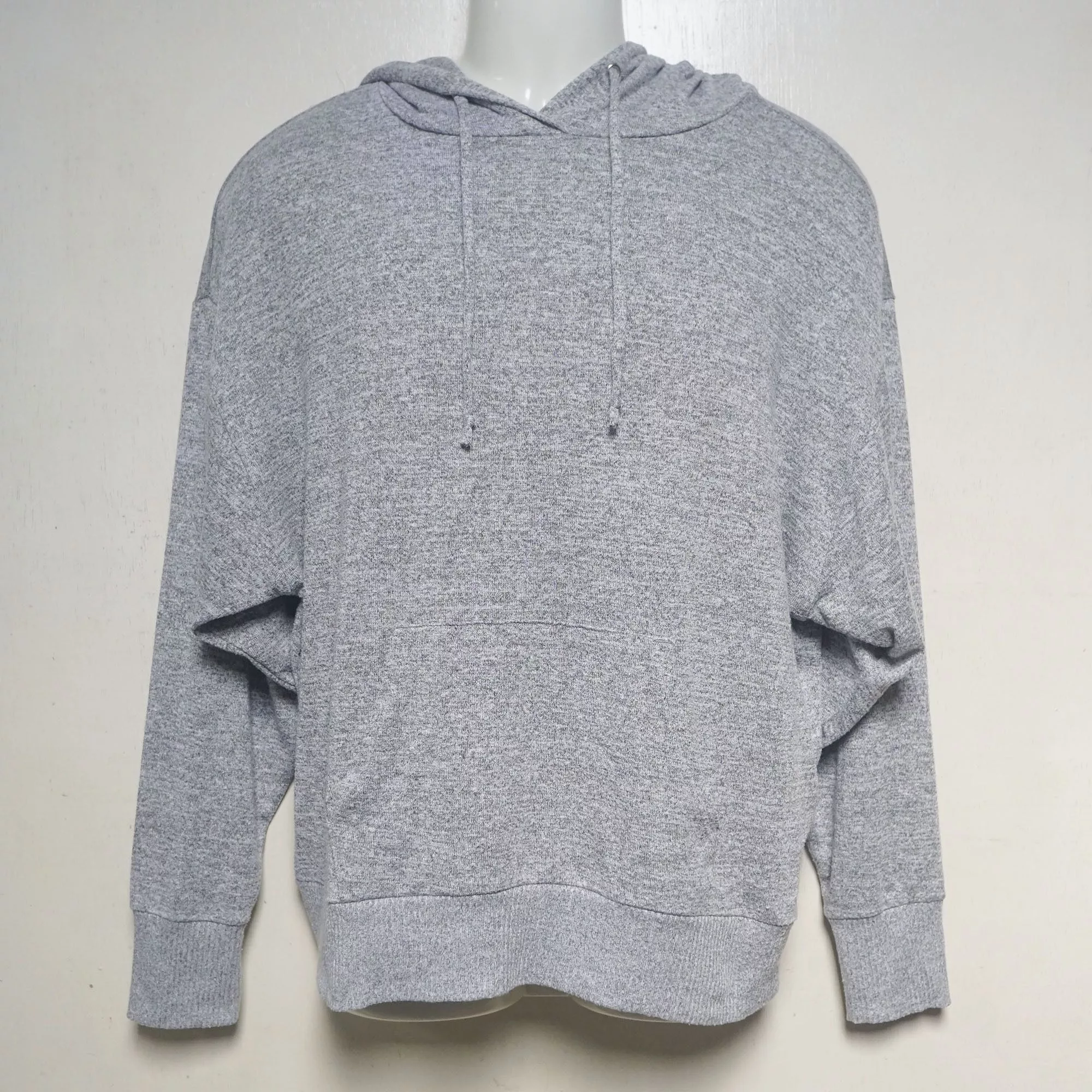Gap Sweatshirts Hoodies GAP Oversized Pullover Lightweight Hoodie Gray