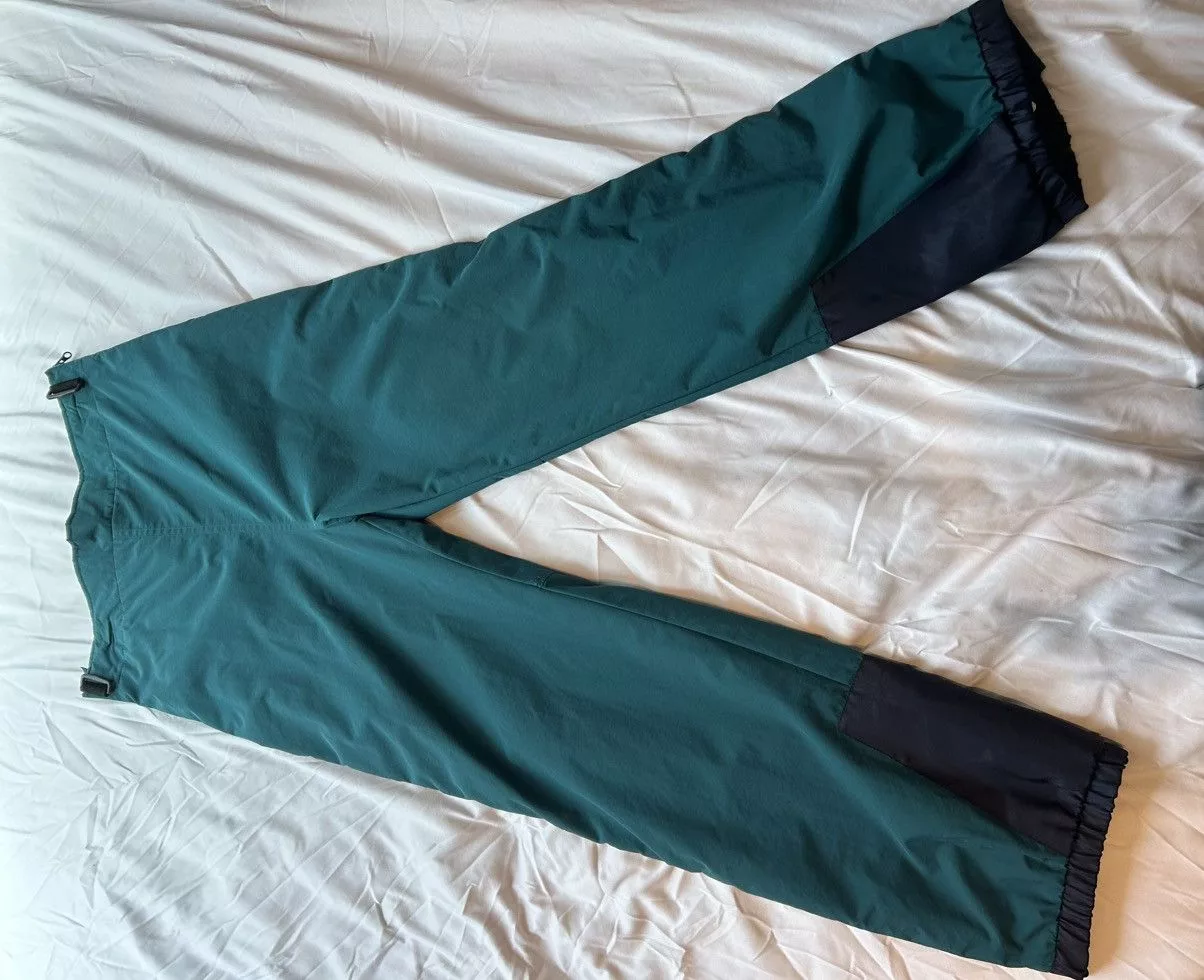 Lands' End Sweatpants Joggers Lands' End Lands end teal ski nylon pants Blue