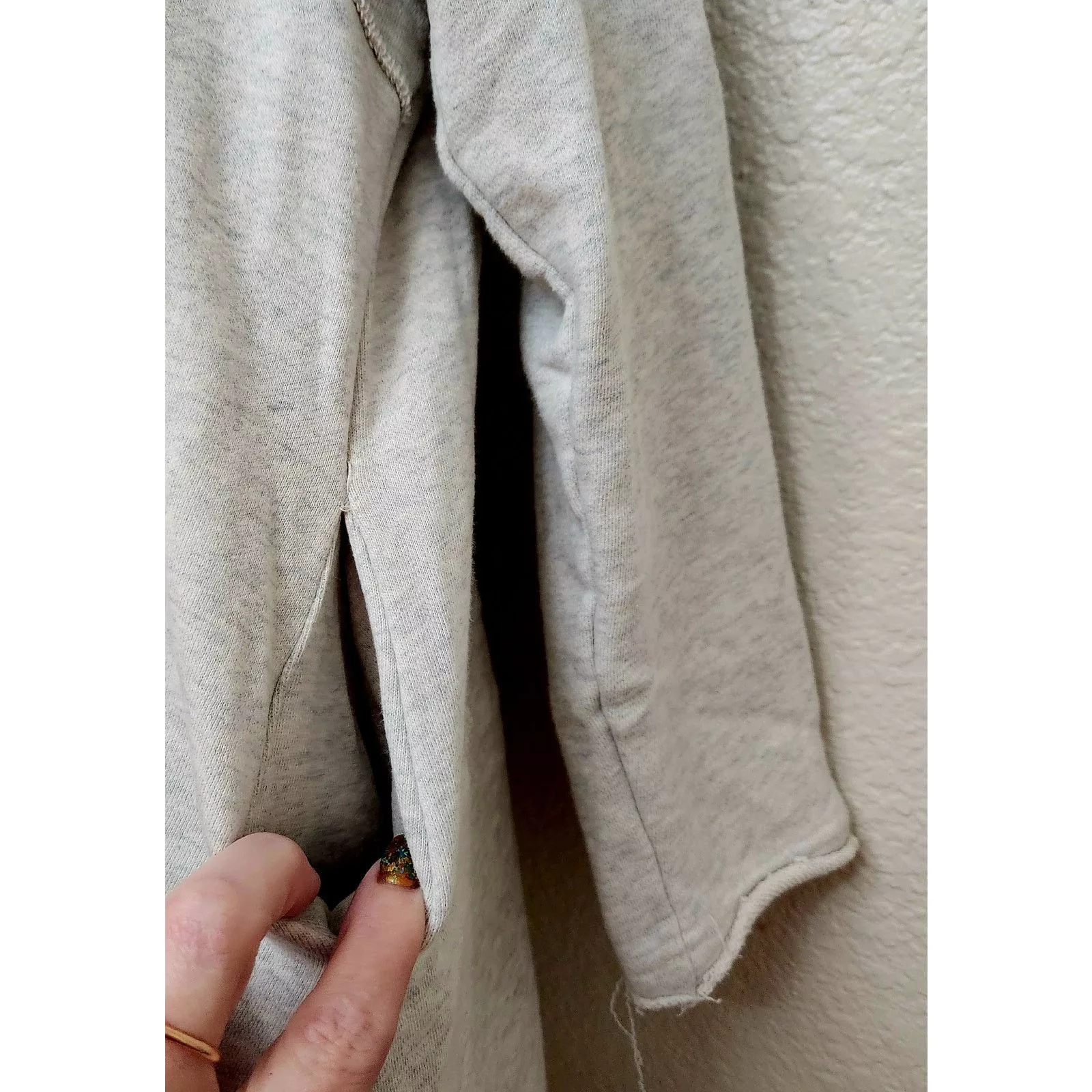 Other Sweatshirts Other Easel Light Gray Full Zip Hooded Sweatshirt Small Pockets