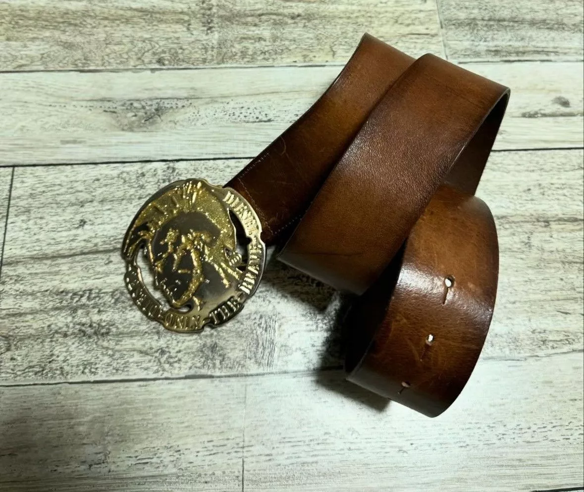 Diesel Belts Diesel × Vintage Diesel vintage belt Brown