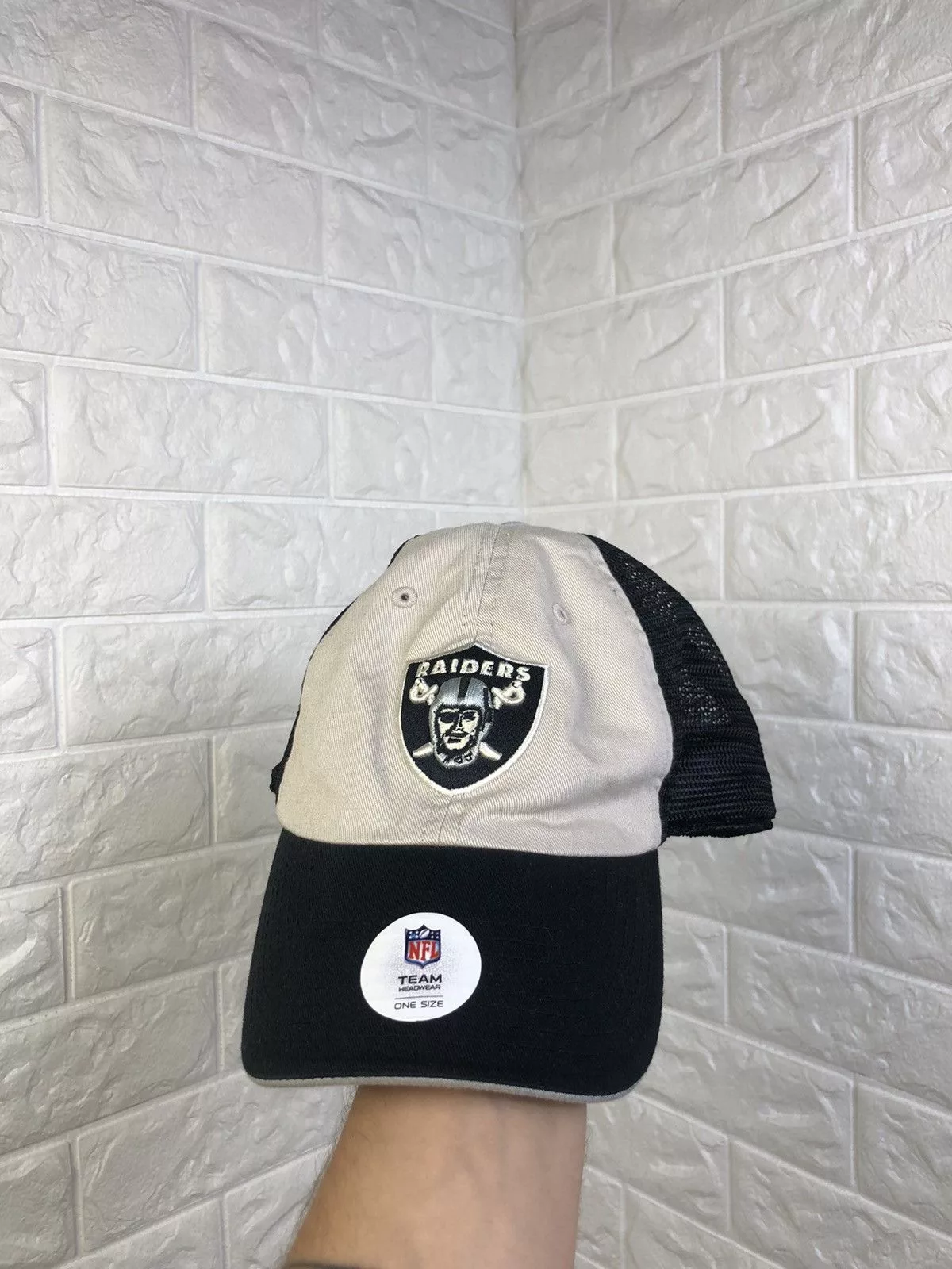 NFL Hats NFL × Vintage Los Angeles Raiders Hat Cap Black