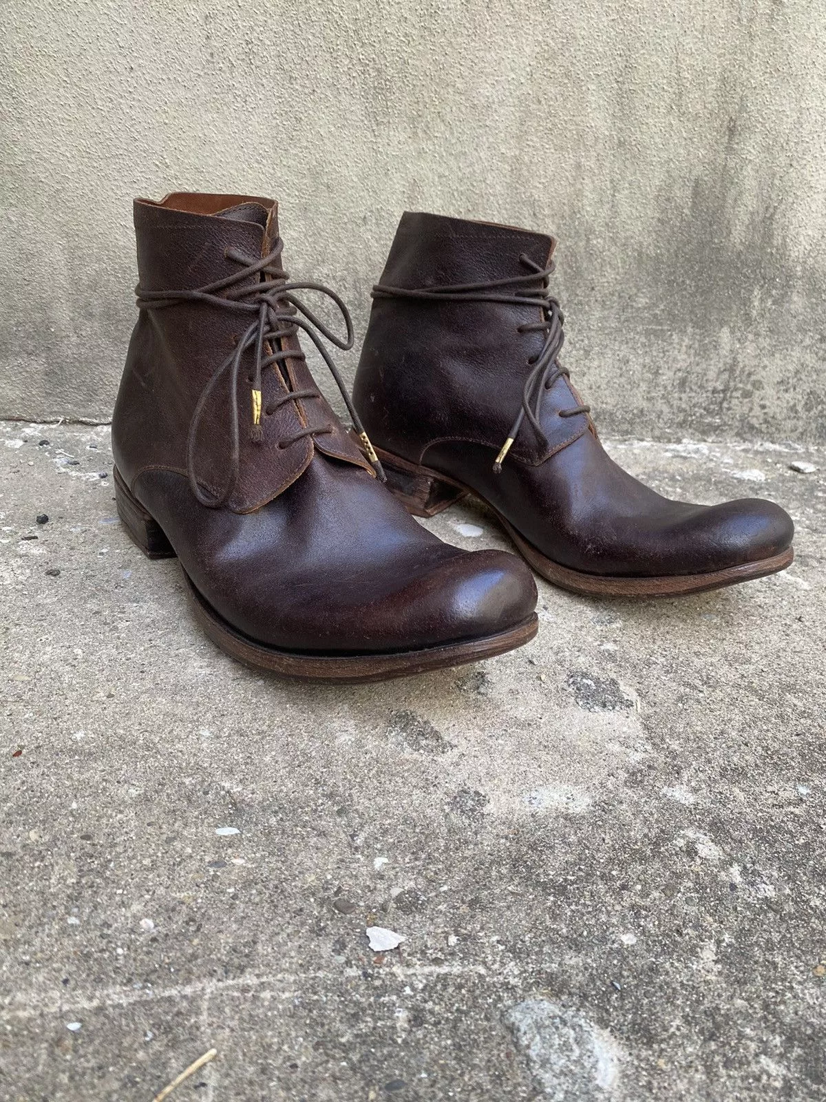 A1923 Boots A1923 × Guidi A028 Brown