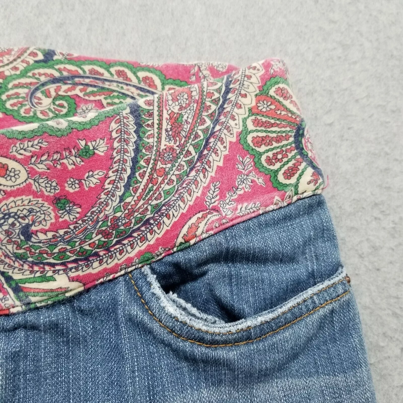 Old Navy Jeans Old Navy Maternity Jeans Womens S Blue Denim Stretch Bermuda