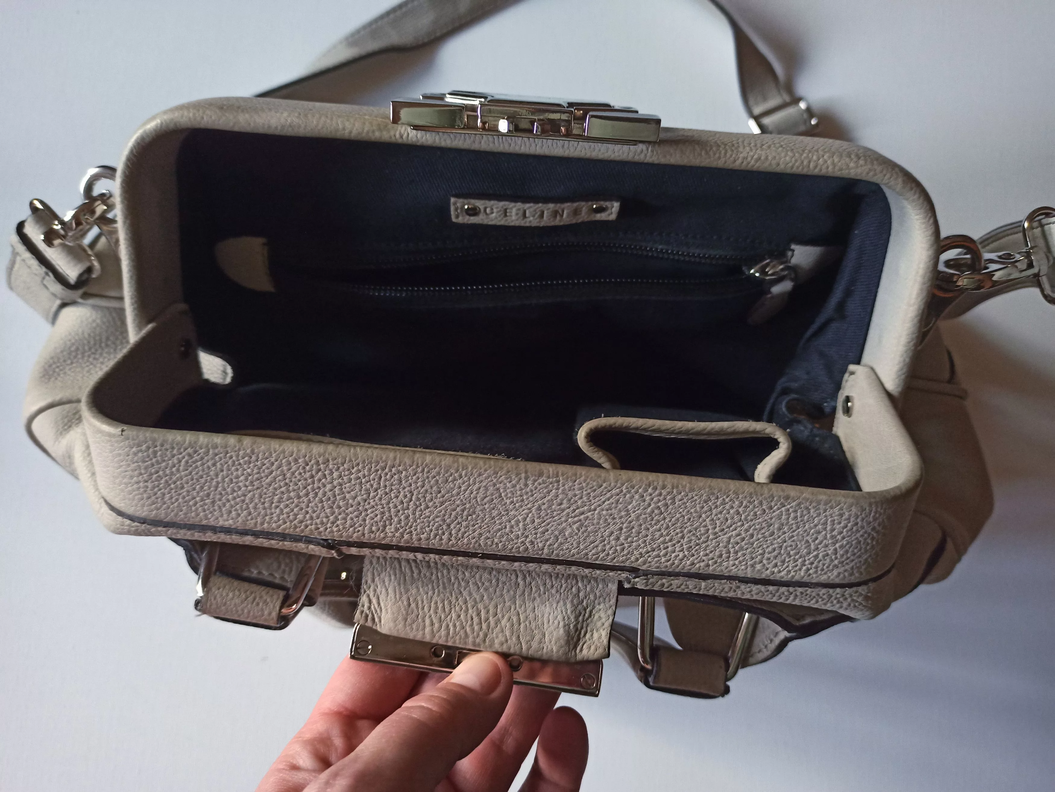 Celine Belt Bags Celine Boston bag Gray